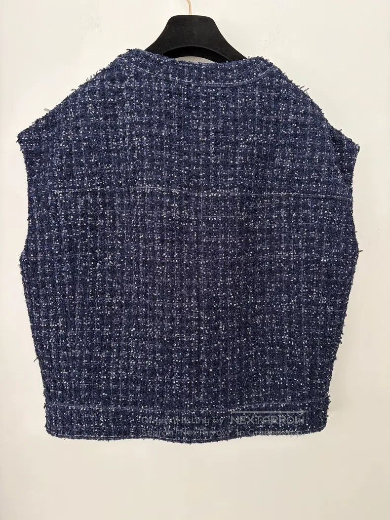 Chanel Chanel Spring and summer blue sequin vest Size XS / US 0-2 / IT 36-38 - 2 Thumbnail