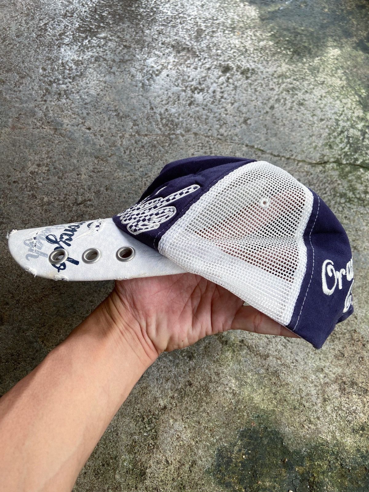 Japanese Brand OUTSIDE CORONADO BEACH DISTRESSED CAPS Size ONE SIZE - 4 Thumbnail