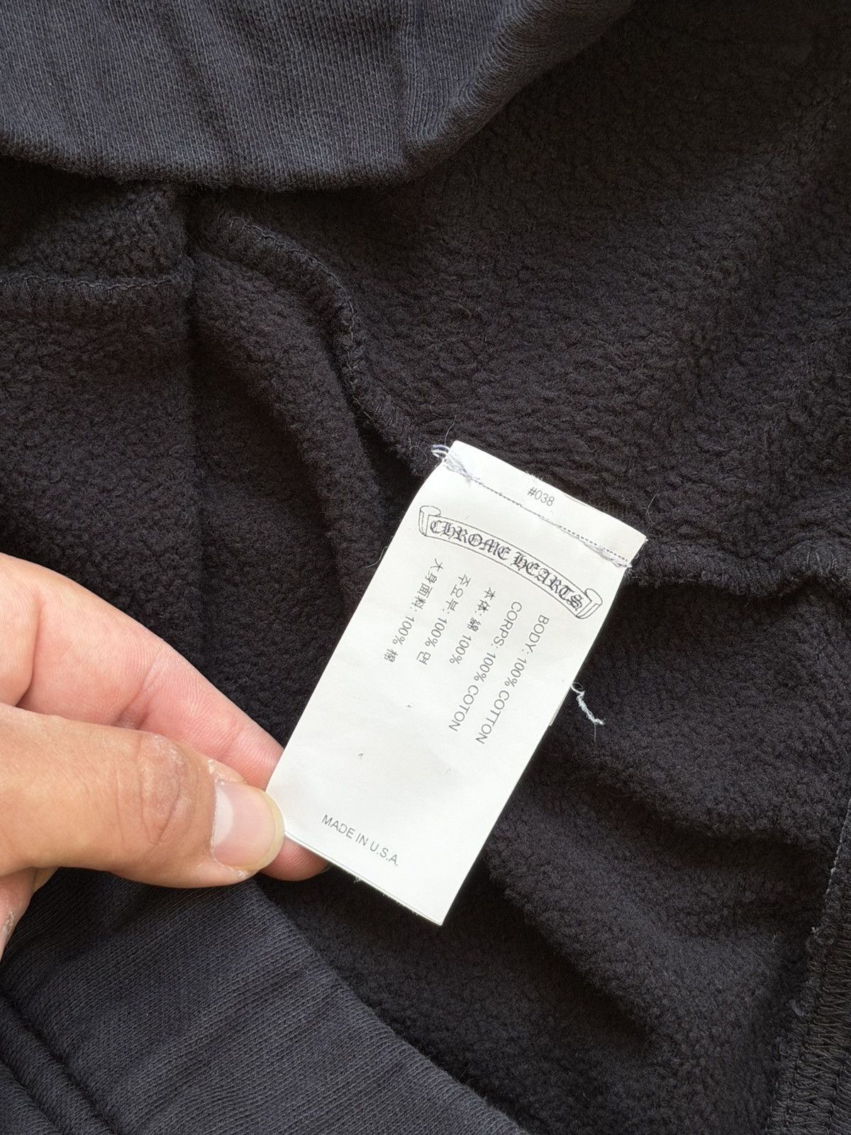 Chrome Hearts CH Y NOT Embroidered Logo Sweatpants (SIZE LARGE) Size US 34 / EU 50 - 9 Thumbnail