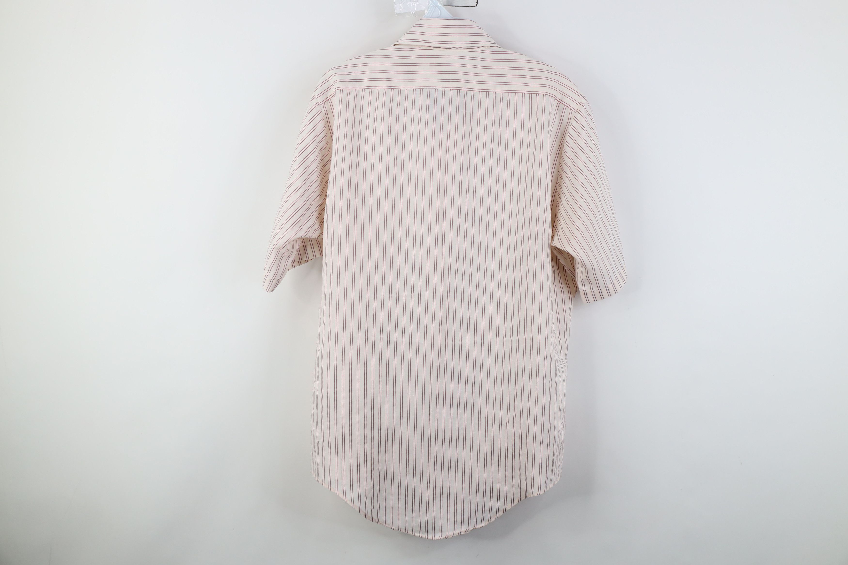 Vintage Vintage 70s Streetwear Short Sleeve Collared Button Shirt Size US L / EU 52-54 / 3 - 9 Thumbnail