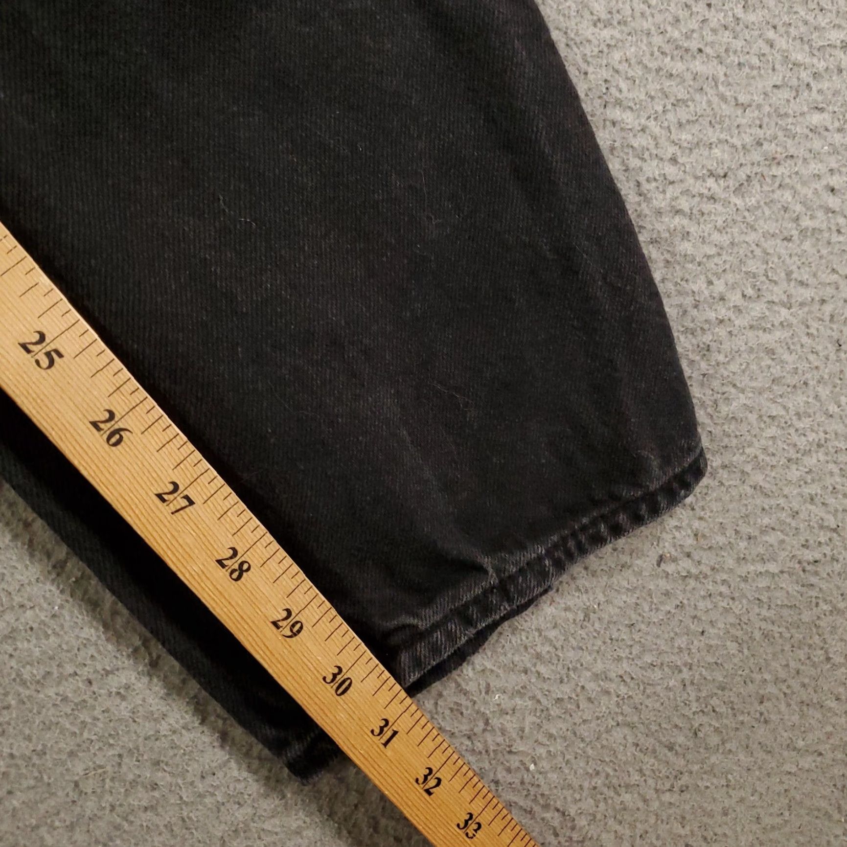 Vintage VINTAGE Silvertab Jeans 24x31 Black Distressed 90s Levis Silvertab Slim Baggy Relaxed Women’s Jeans Size 42" / US 20 - 6 Thumbnail