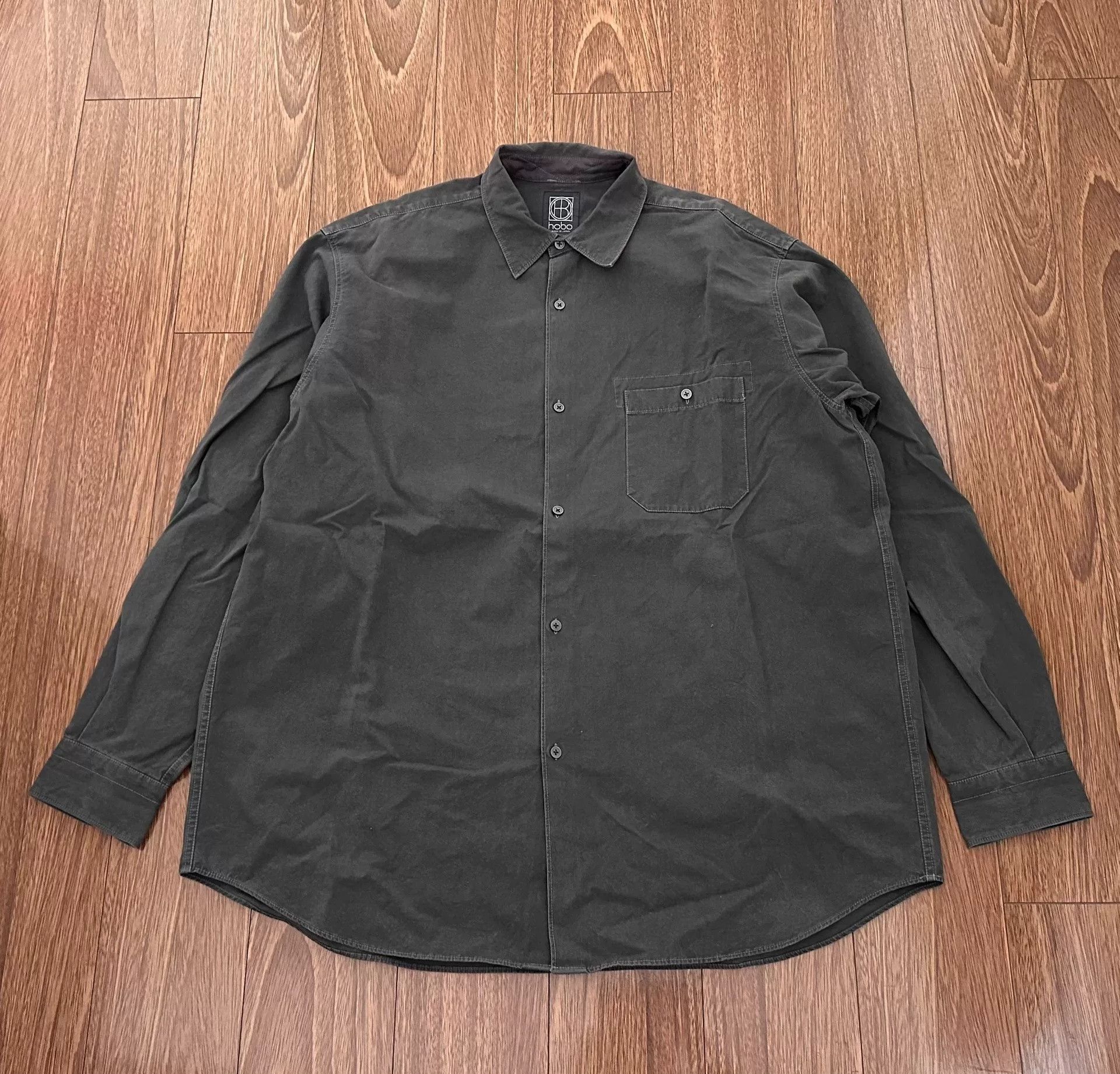 Hobo hobo ARTISAN Workwear Long Sleeve Shirt Size US L / EU 52-54 / 3 - 1 Thumbnail