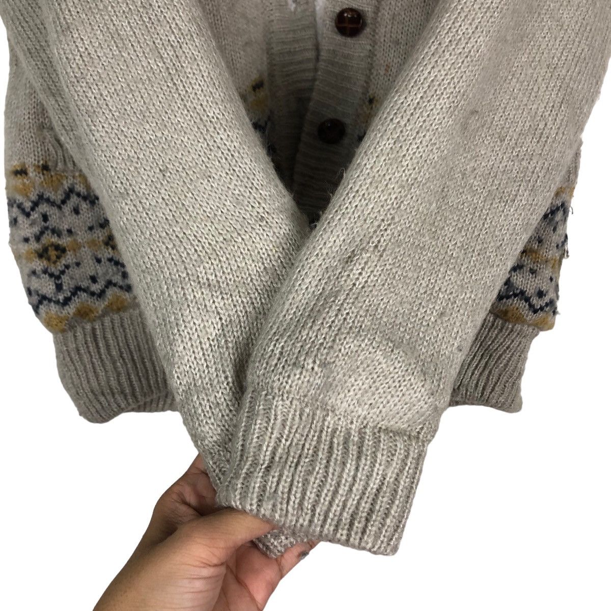 Japanese Brand 🔥Vintage Cardigan Jumper Design Isolaine Japan Issey Miyake Size US M / EU 48-50 / 2 - 15 Thumbnail