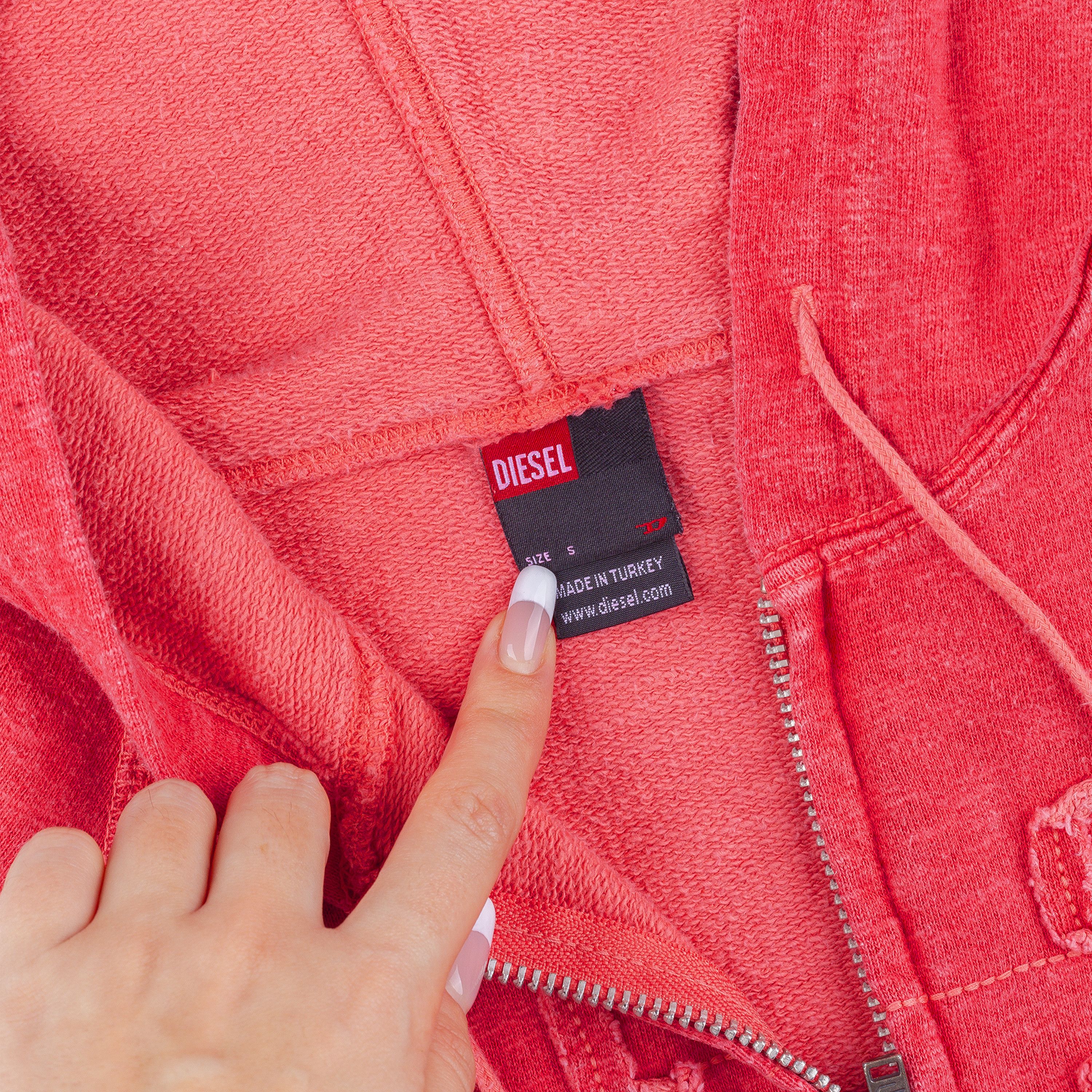 Diesel × Diesel Black Gold Diesel Red Fitted Vintage Jacket (S) Size S / US 4 / IT 40 - 4 Thumbnail