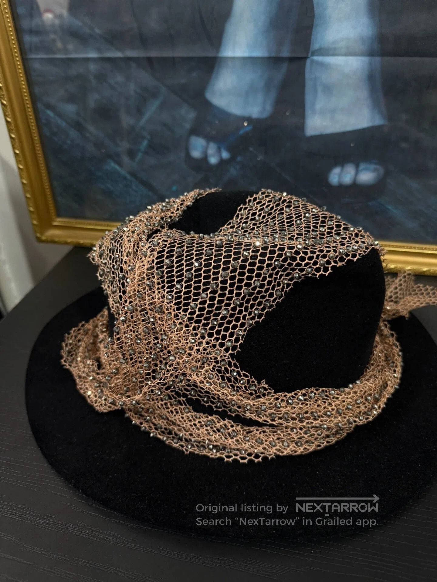 Dries Van Noten Dries van Noten Diamond Mesh Scarf. Size ONE SIZE - 8 Thumbnail