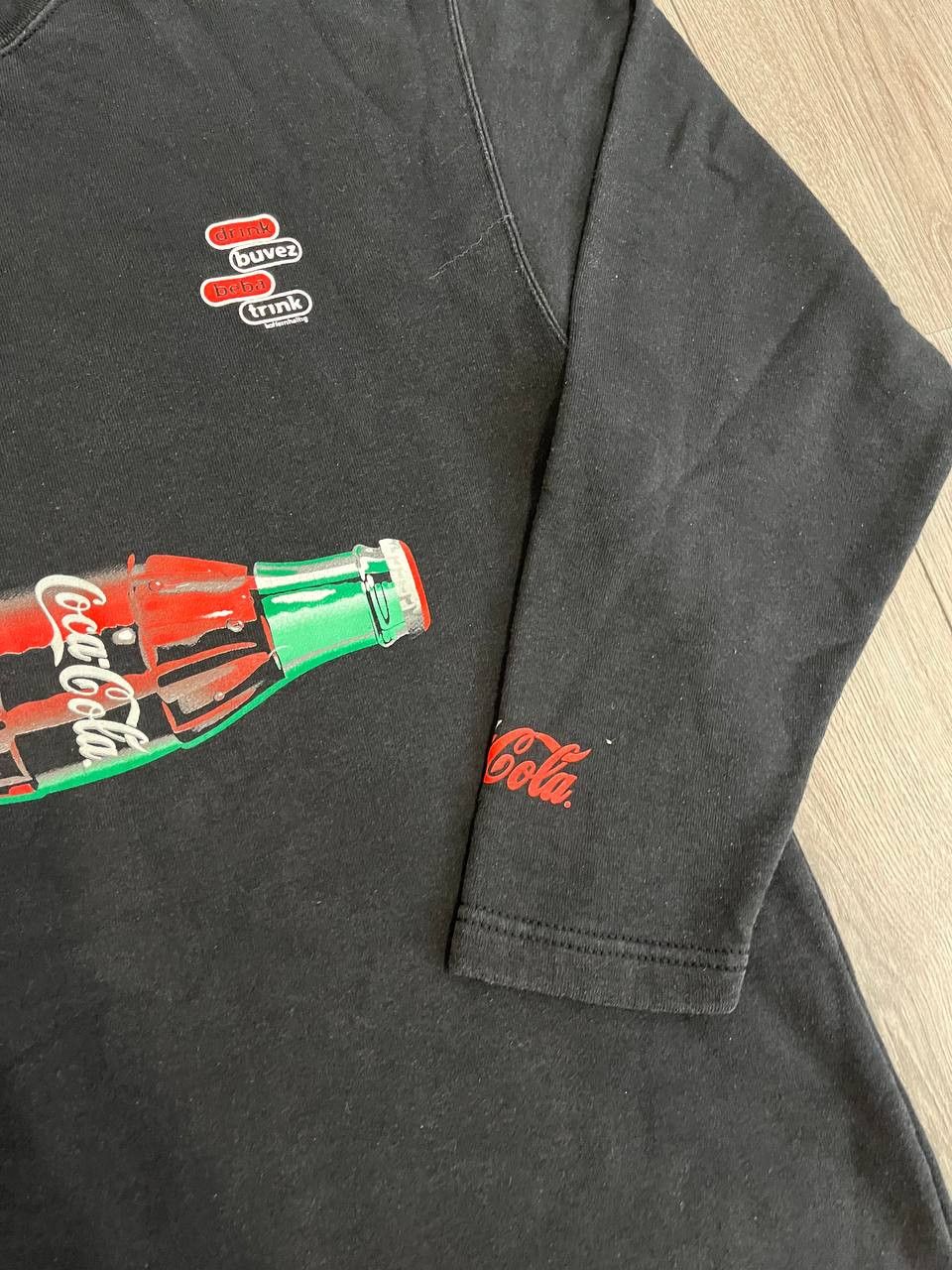 Vintage vintage COCA-COLA authentic sweatshirt Size L Screen Stars Size US L / EU 52-54 / 3 - 3 Thumbnail
