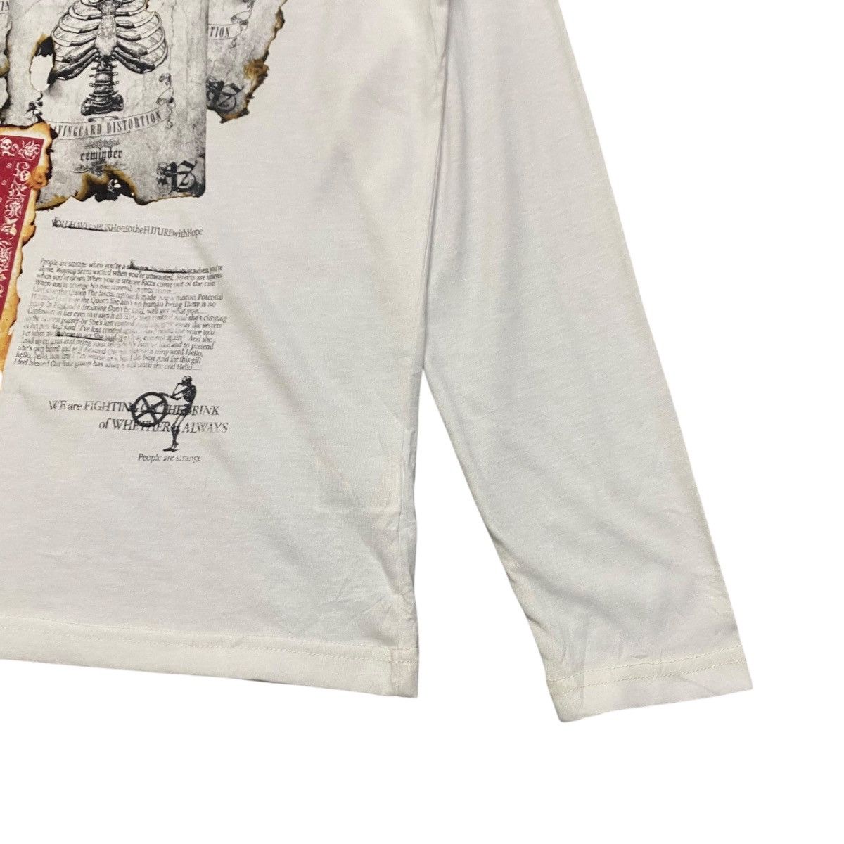 semanticdesign Semantic Design Longsleeve Shirt 'people are strange' Size US M / EU 48-50 / 2 - 5 Thumbnail