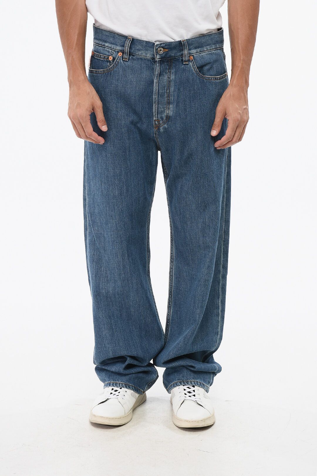 og1mm0925 Straight Leg Jeans in Blue