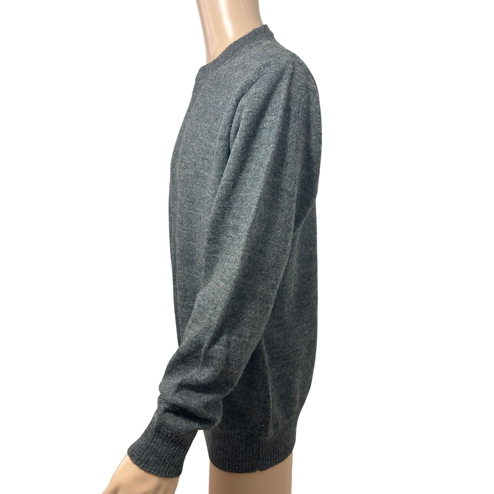 Gap Gap Men’s Sweater Grey L Pullover Ribbed Crewneck Wool Class Size US L / EU 52-54 / 3 - 3 Thumbnail