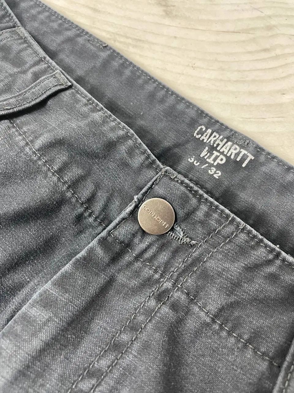 Carhartt Vintage Carhartt WIP Cargo Pants DistrIssed Work Size US 30 / EU 46 - 9 Thumbnail