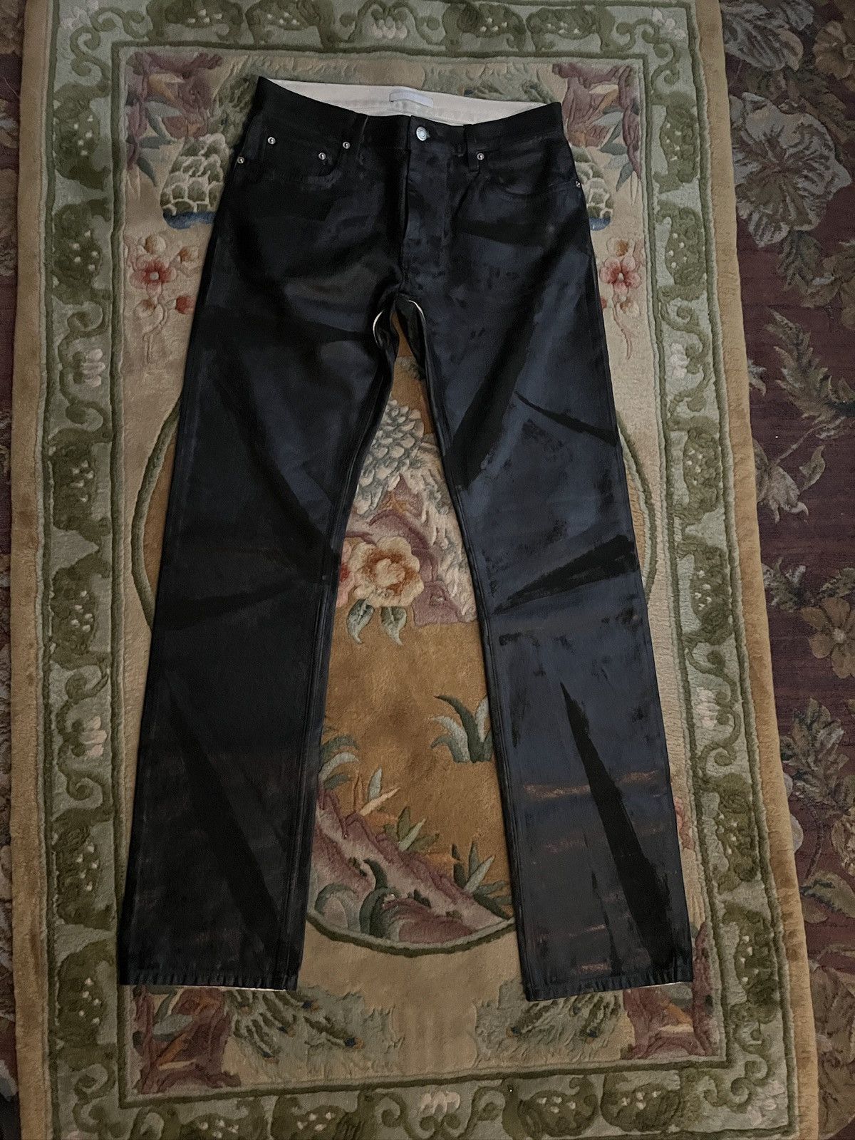 Helmut Lang Helmut Lang Foiled Jeans Size US 30 / EU 46 - 7 Thumbnail