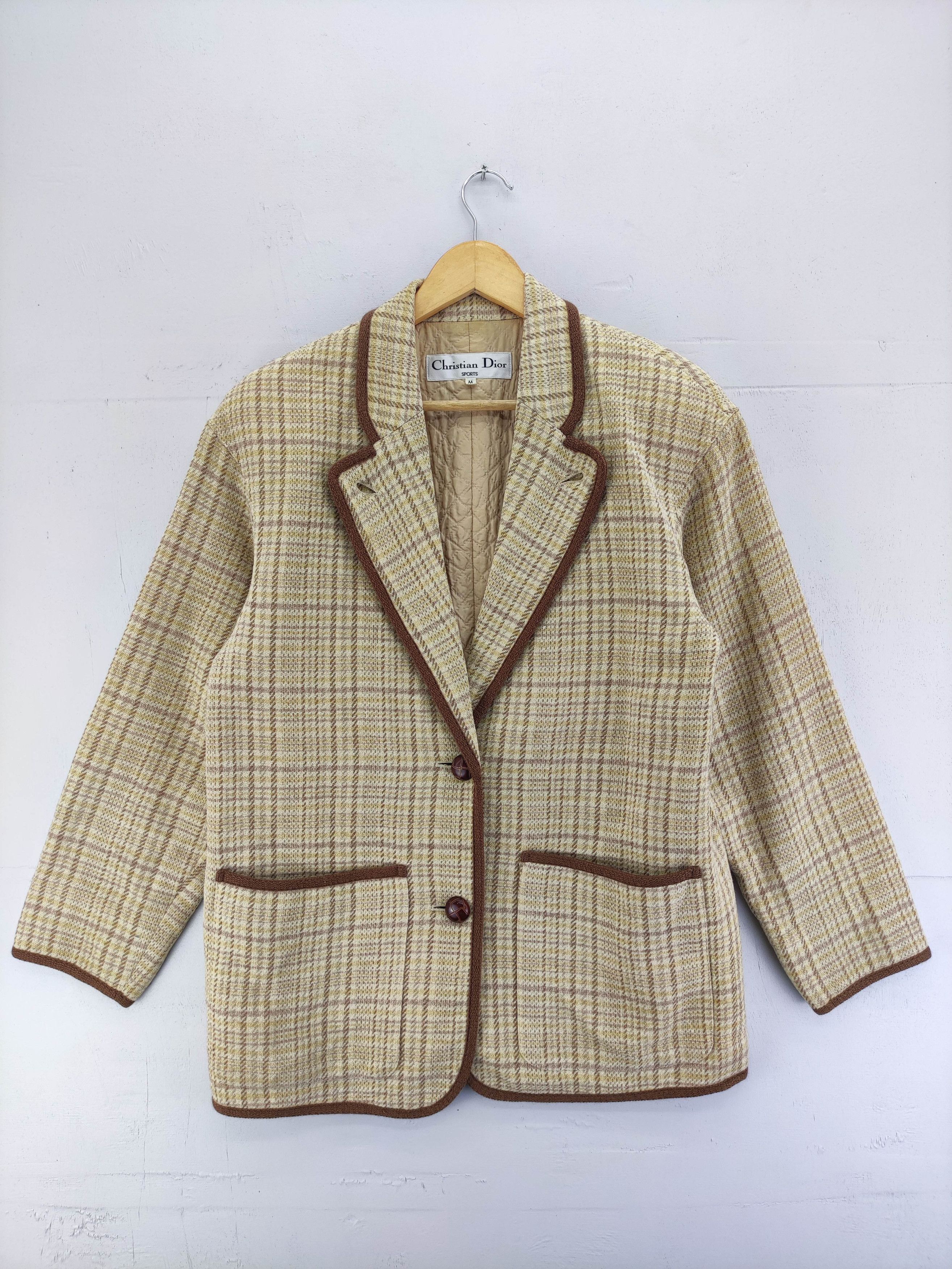 Christian Dior Monsieur Vintage Christian Dior Wool Coat Jacket Size US M / EU 48-50 / 2 - 1 Thumbnail