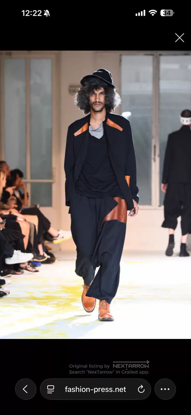 Yohji Yamamoto Yohji Yamamoto size 2 15ss pants Size US 28 / EU 44 - 6 Thumbnail