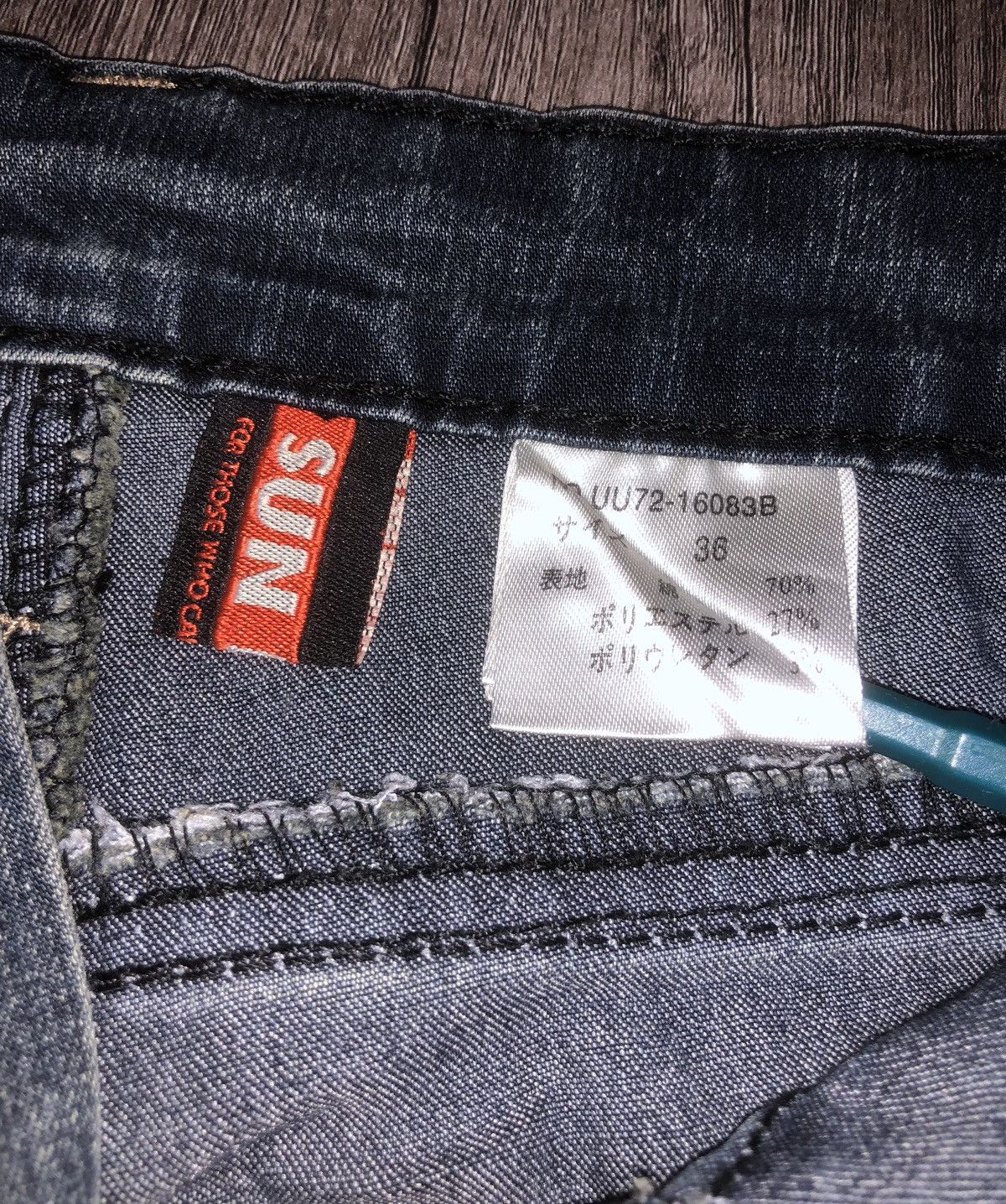 Designer × Japanese Brand Vintage Sun Rose Bush Pant Stretchable Jeans Size 27" / US 4 / IT 40 - 11 Thumbnail