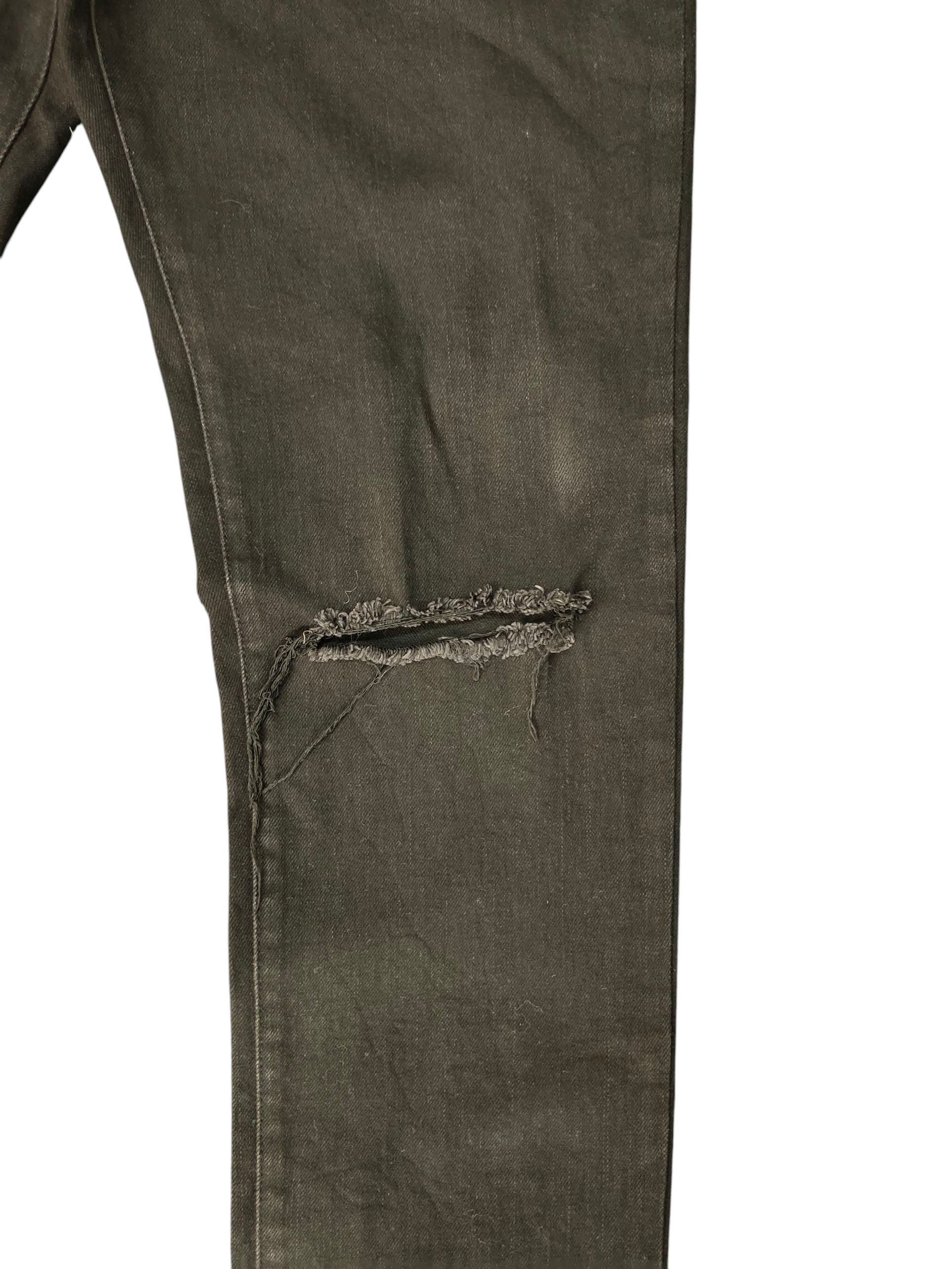 Saint Laurent Paris Saint Laurent Paris Distress Knee Skinny Jeans D02 M/SK-LW Size US 34 / EU 50 - 4 Thumbnail