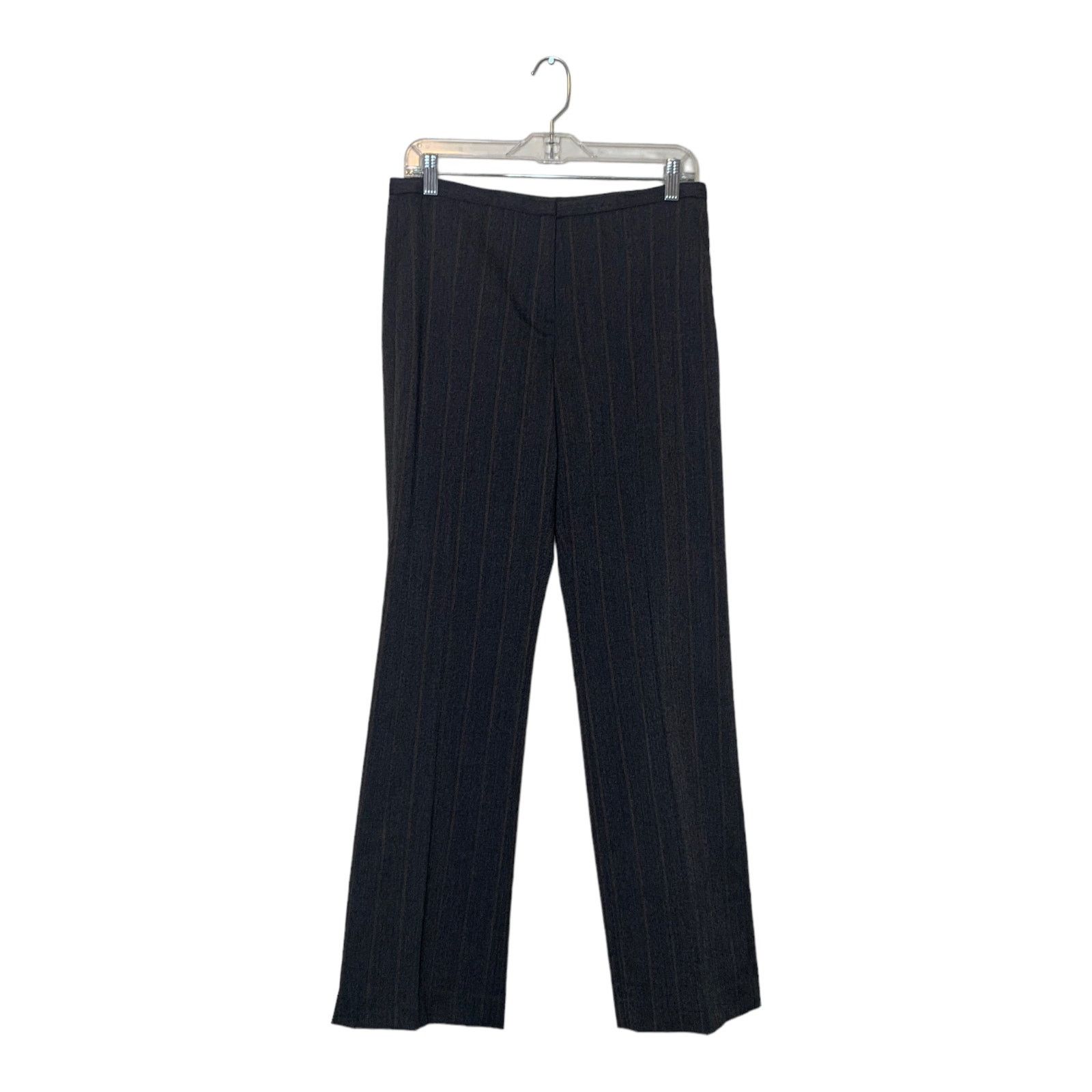 Calvin Klein Calvin Klein gray pinstripes dress pants size 6P Size 31" - 1 Thumbnail