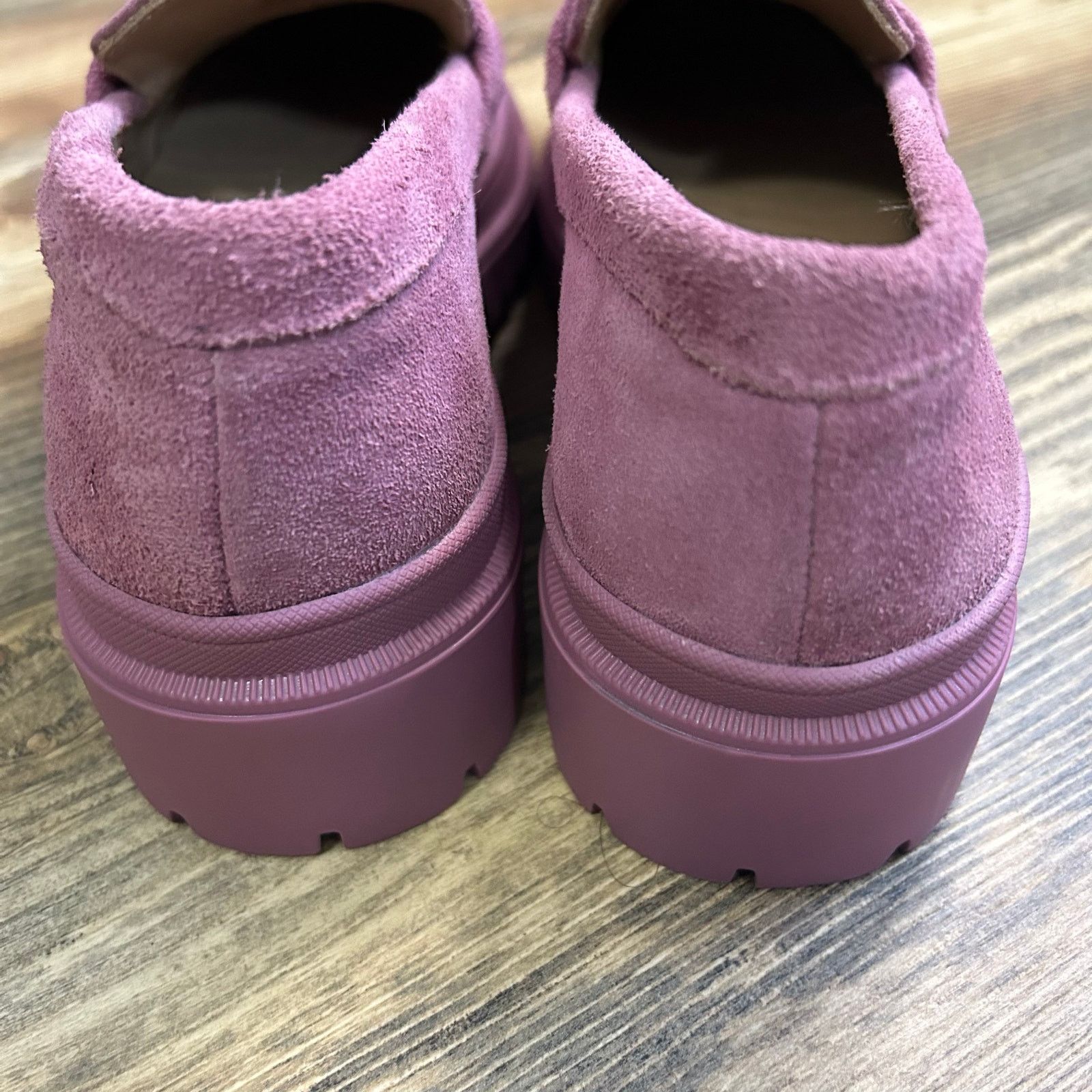 Portland Leather Portland Leather Patina Zoe Chunky Loafers Shoes Pink 6 Size US 6 / IT 36 - 5 Thumbnail