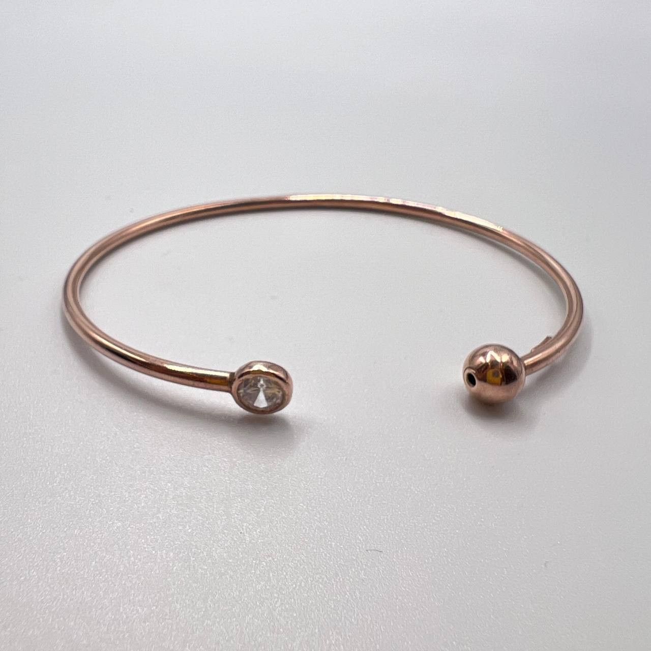 Vintage Alunno&Co Vintage Gilt Sterling Silver 925 Bangle Bracelet Size ONE SIZE - 4 Thumbnail