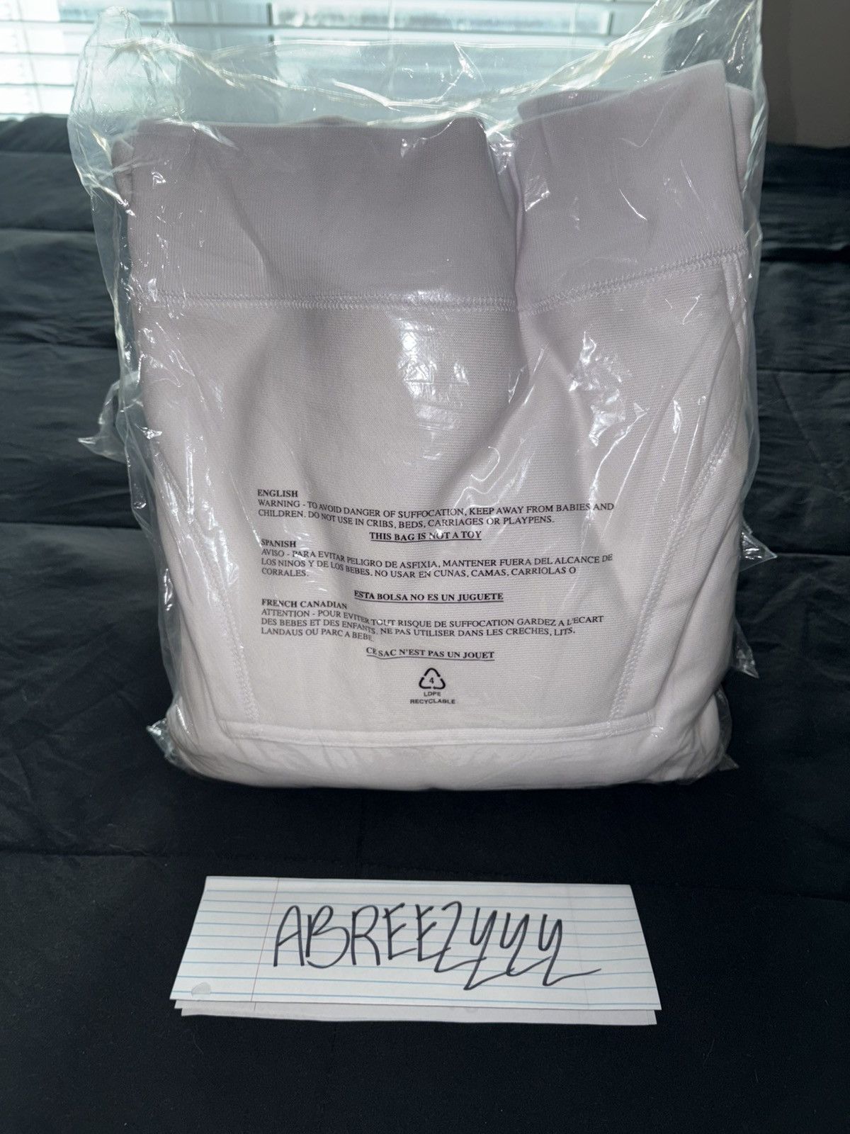 Fuck The Population FTP Slap Logo Hoodie (Embroidered, White) Size US L / EU 52-54 / 3 - 2 Thumbnail