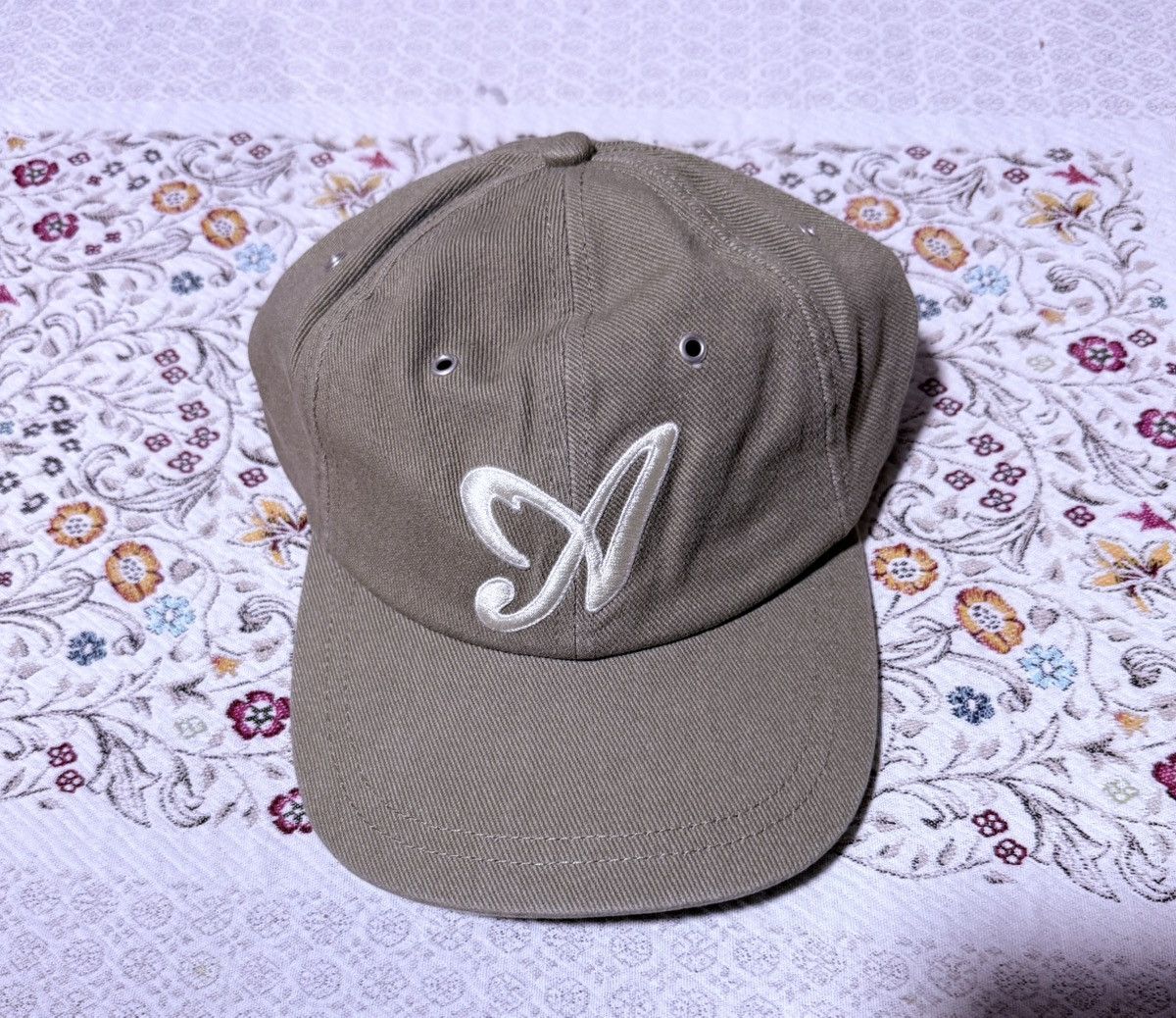 Aime Leon Dore Aime Leon Dore Washed “A” Logo Hat in “Seagrass” Cap Size ONE SIZE - 5 Thumbnail