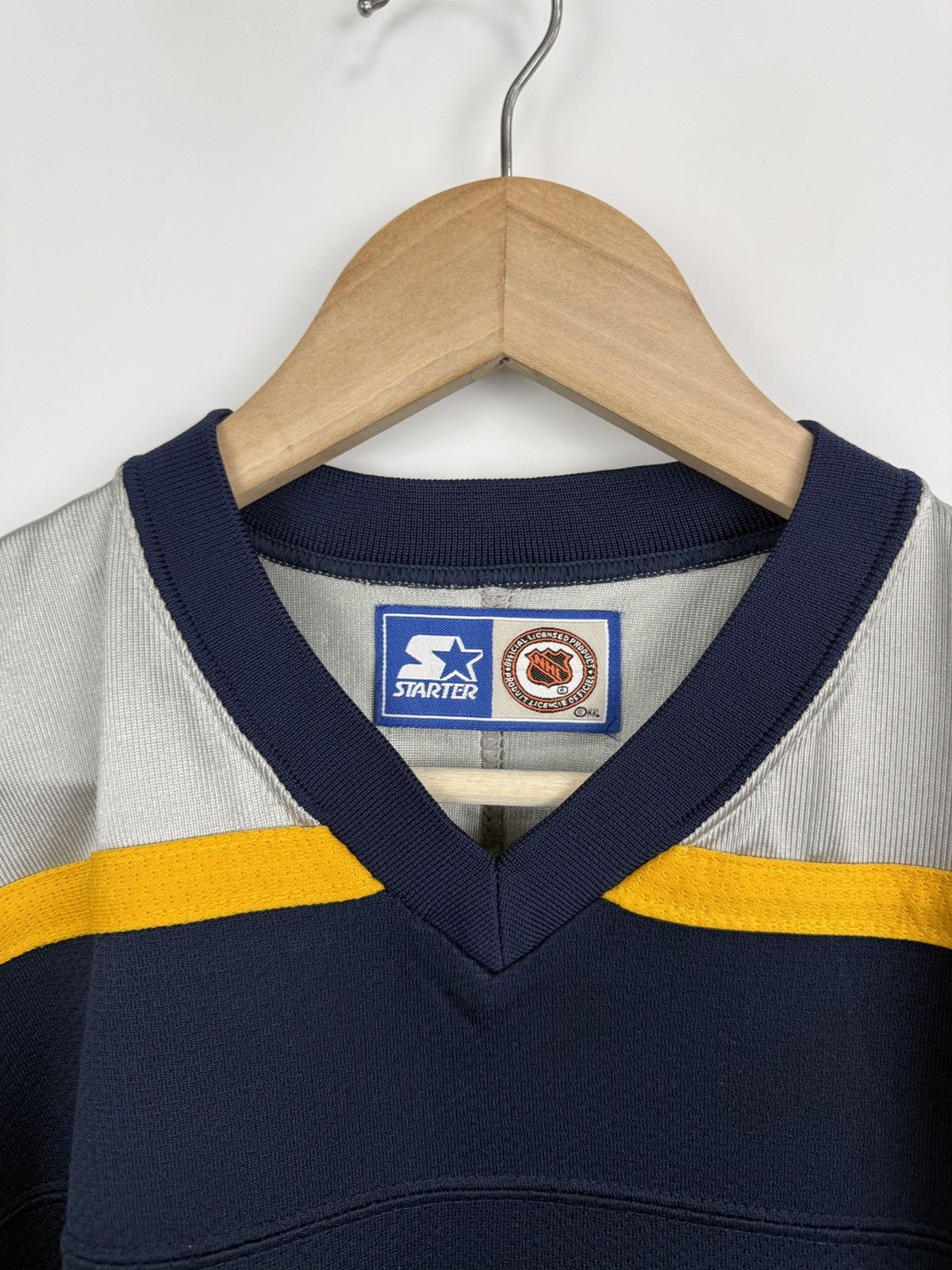 Starter 🇺🇸 Vintage 90s Starter Nashville Predators NHL Hockey Jersey Size US S / EU 44-46 / 1 - 6 Thumbnail