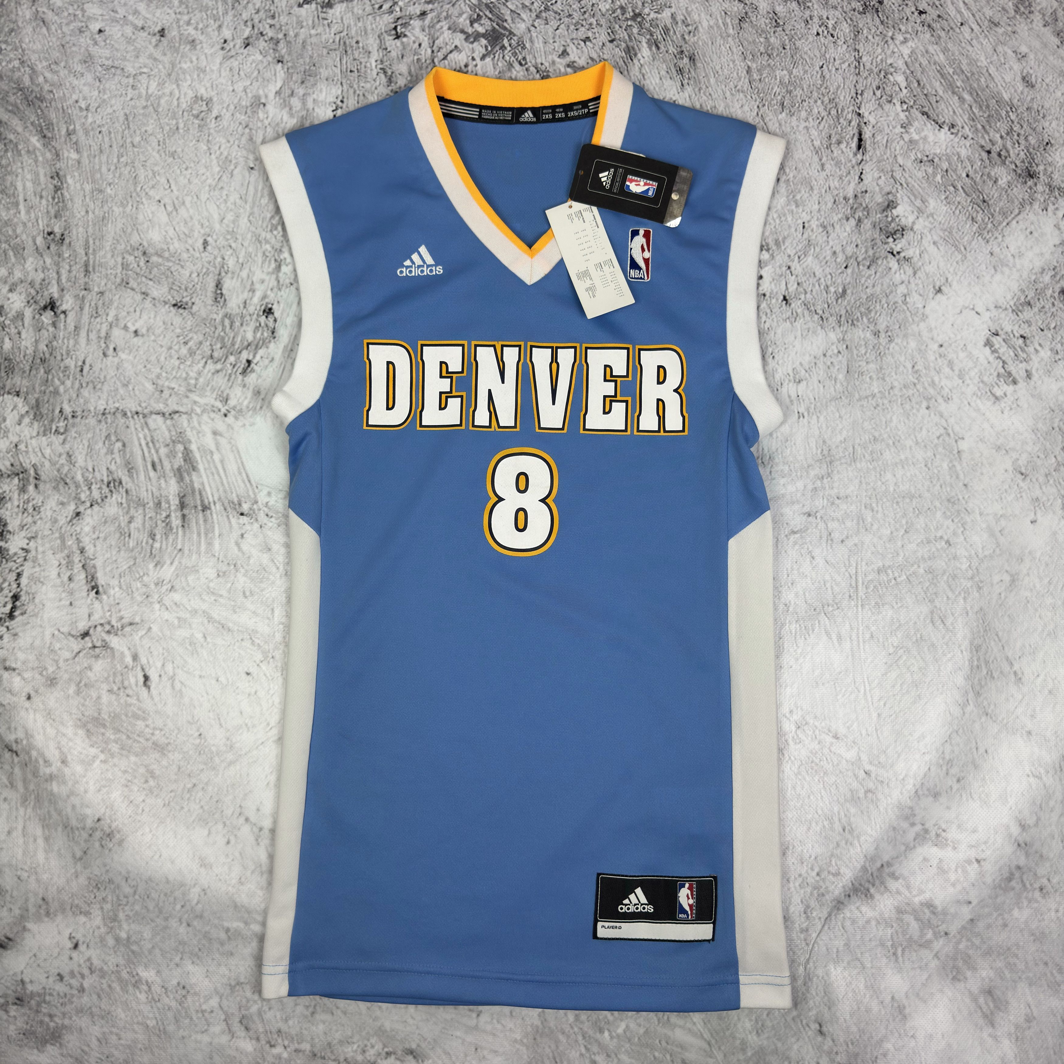 Adidas Adidas Men's Denver Nuggets Danilo Gallinari #8 Jersey 2XS Size US XS / EU 42 / 0 - 1 Thumbnail