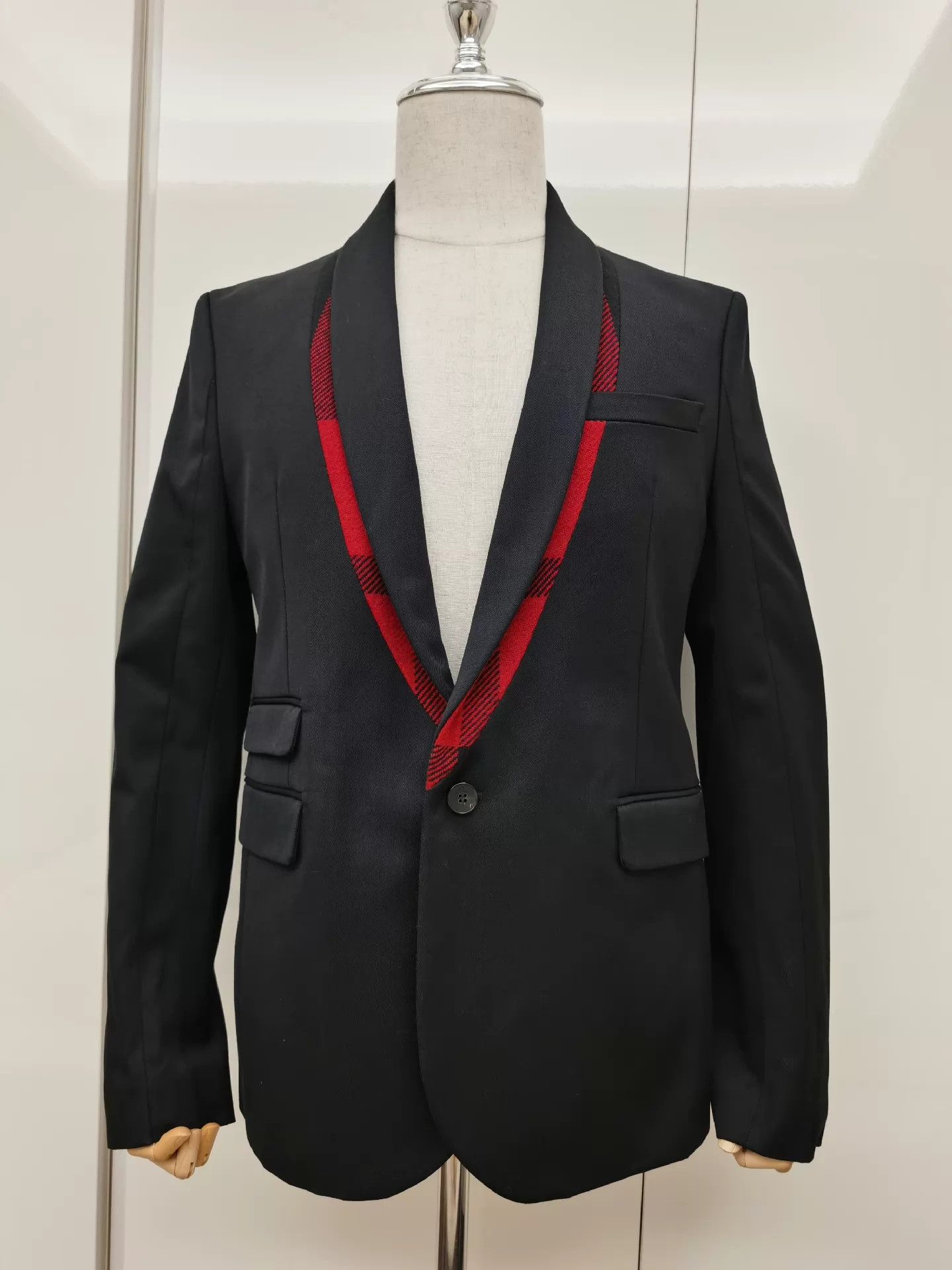 Alexander McQueen Alexander McQueen Paneled Collar Blazer 48 (New) Size 48R - 1 Thumbnail