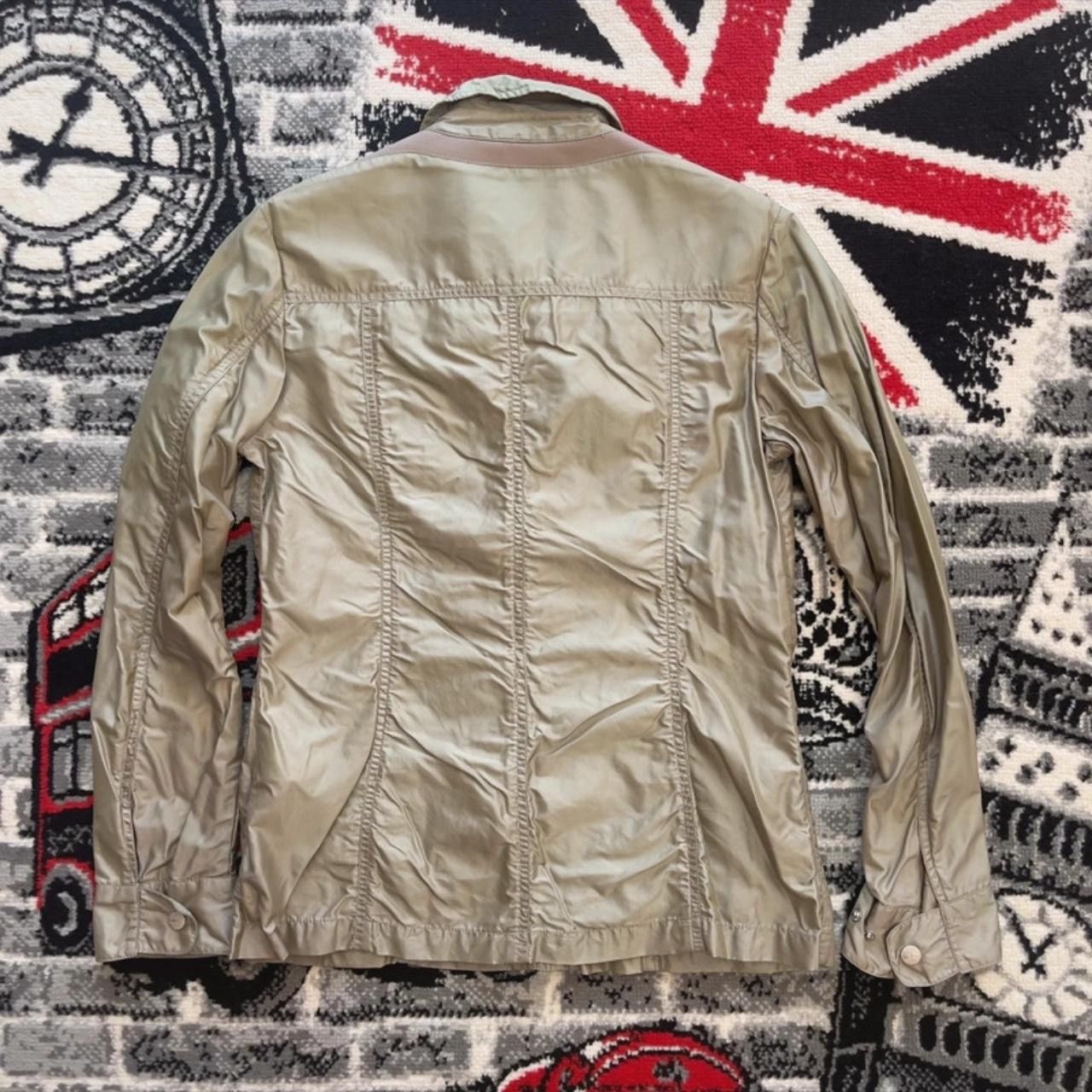 Geox Geox Respira Khaki Light Full Zip Snap Button Jacket Womens Size M / US 6-8 / IT 42-44 - 7 Thumbnail