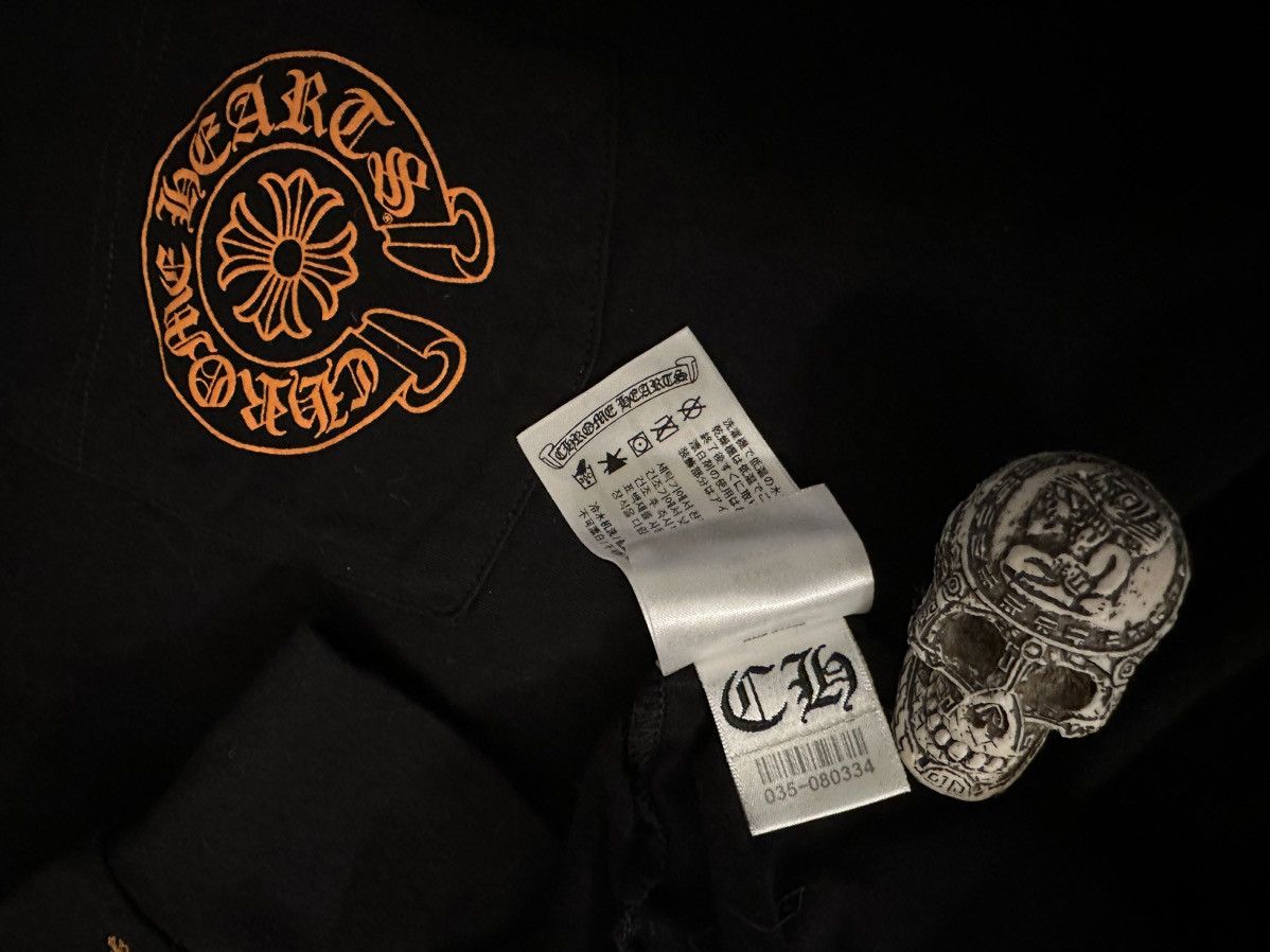 Chrome Hearts Chrome Hearts L/s Staff Black Orange Size US XL / EU 56 / 4 - 6 Thumbnail