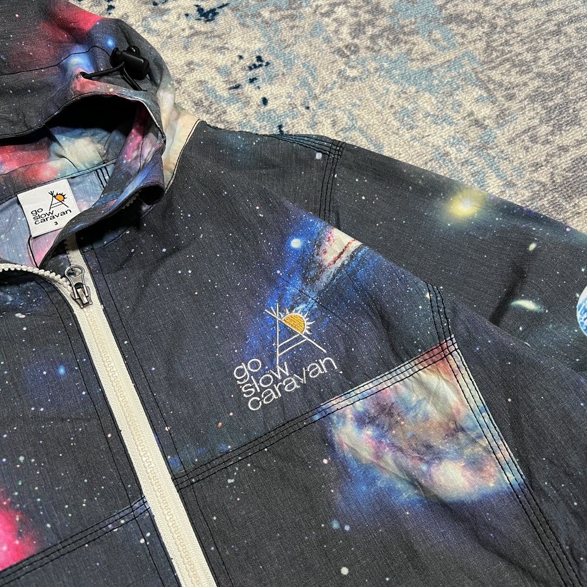 Japanese Brand × go slow caravan Go slow caravan aop galaxy jacket Size US M / EU 48-50 / 2 - 3 Thumbnail
