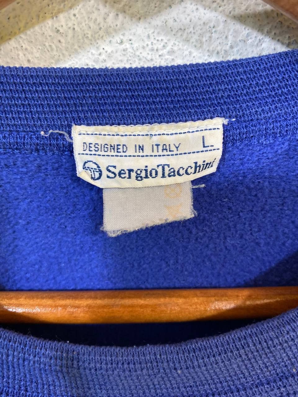 Sergio Tacchini vintage sergio tacchini sweatshirt very nice design Size US L / EU 52-54 / 3 - 6 Thumbnail