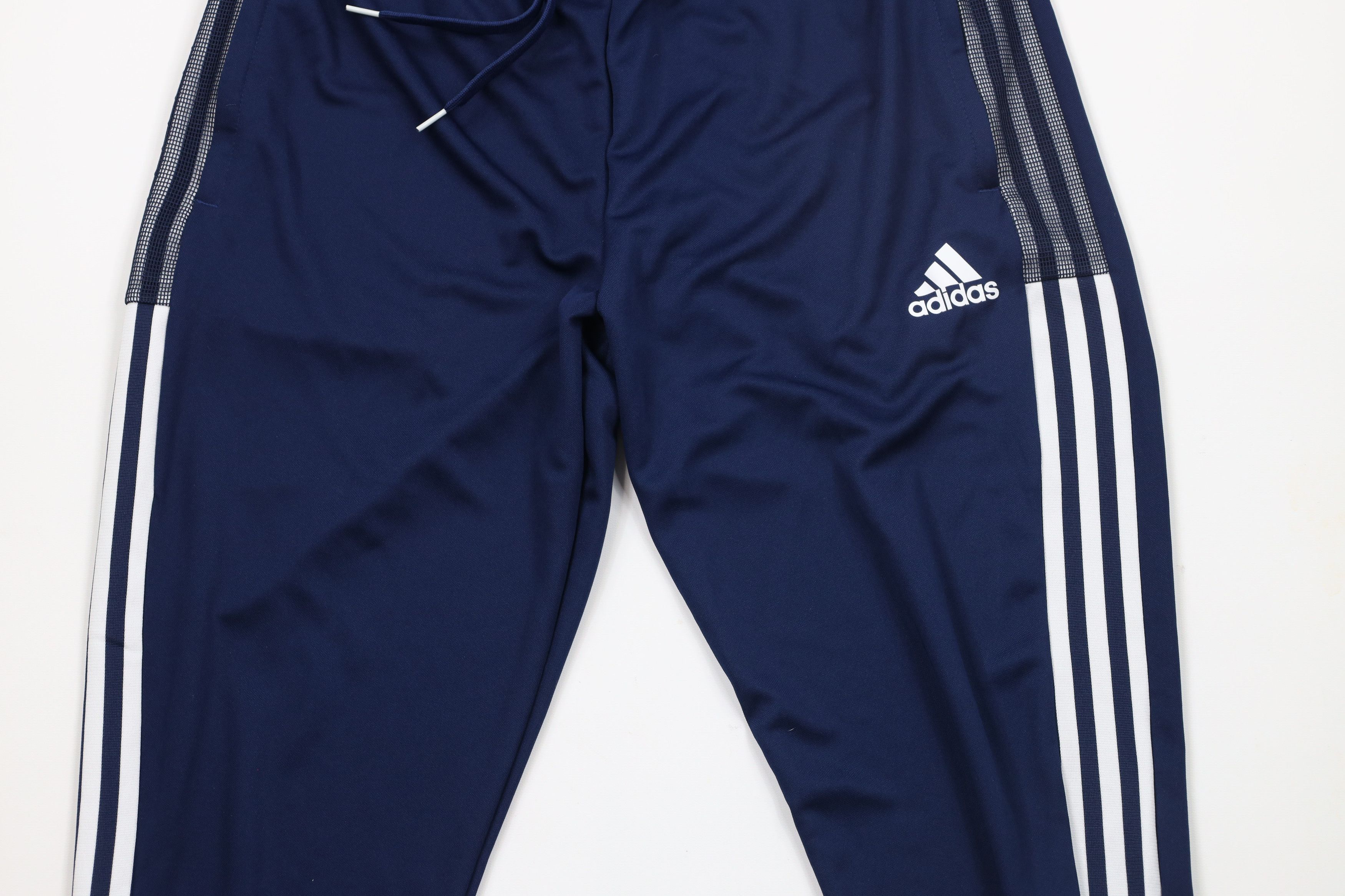 Adidas × Vintage Vintage Y2K Adidas Striped Tapered Leg Soccer Warm Up Pants Size US 36 / EU 52 - 3 Thumbnail