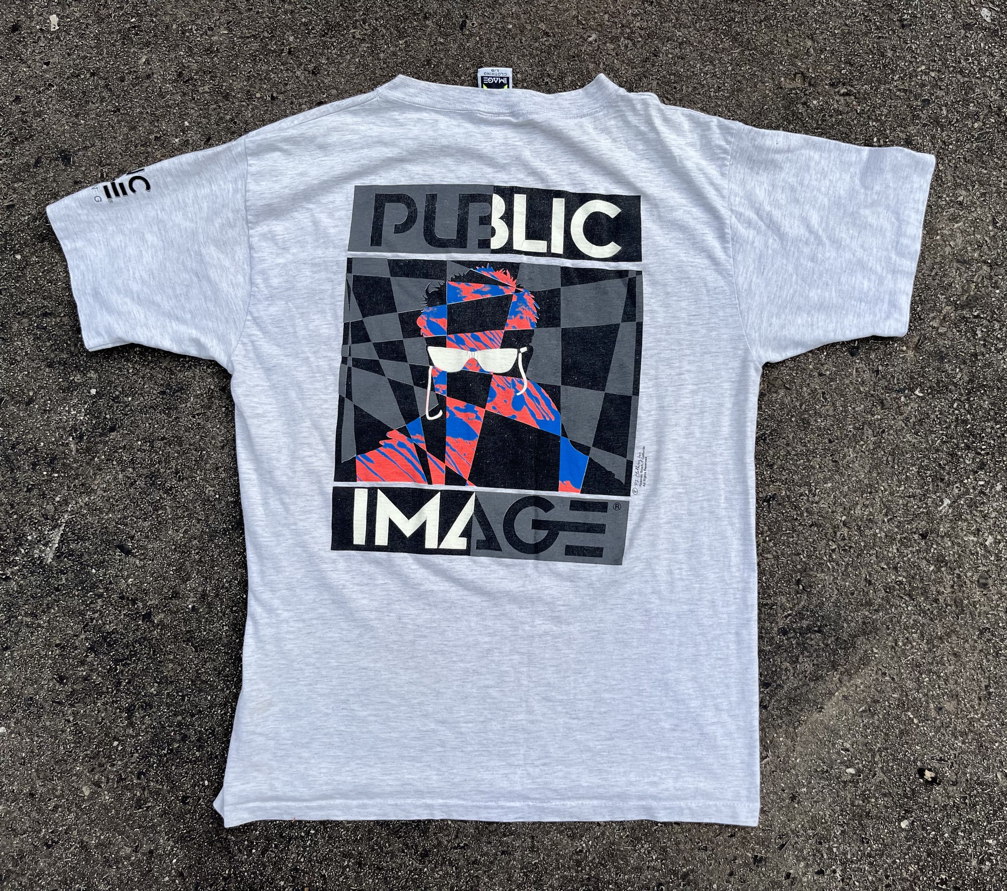 Other Public Image Ltd band shirt 1980s vintage glow in the dark Size US L / EU 52-54 / 3 - 2 Thumbnail