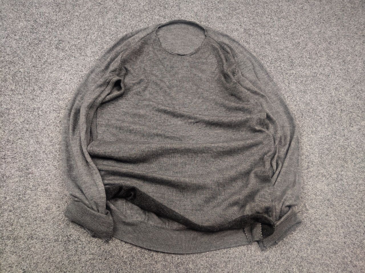 Layer-0 Layer-0 ssm22-13 Design Cashmere Scarstitch Overlock Sweater Size US XL / EU 56 / 4 - 2 Thumbnail