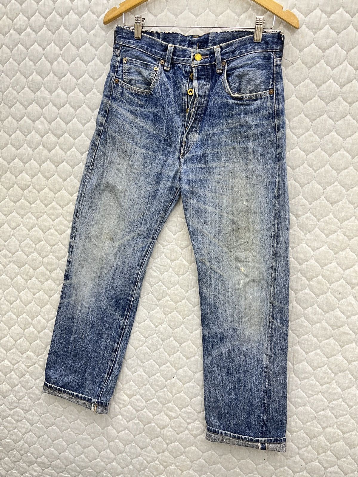 Vintage 🔥🔥🔥ARCHIVE SMITH SELVEDGE DENIM Size US 30 / EU 46 - 3 Thumbnail
