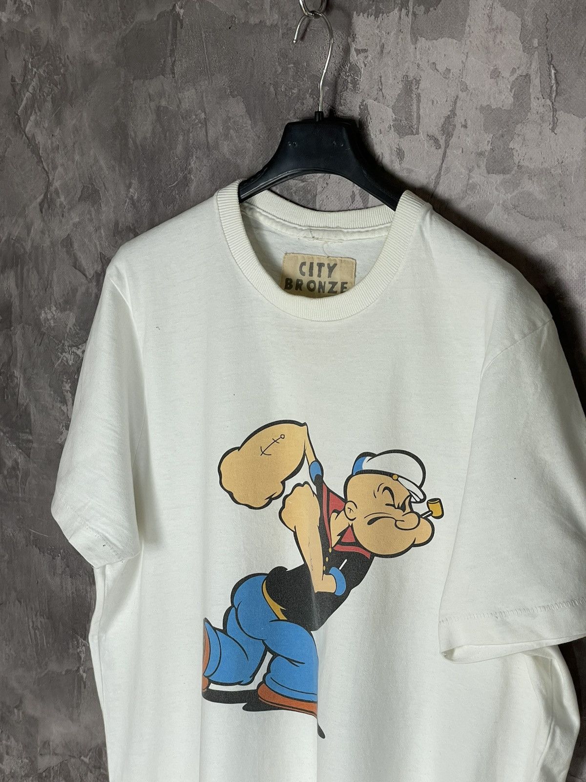 Cartoon Network × Vintage Vintage Popeye Movie Cartoon Humor Printed T shirt Size US XL / EU 56 / 4 - 7 Thumbnail
