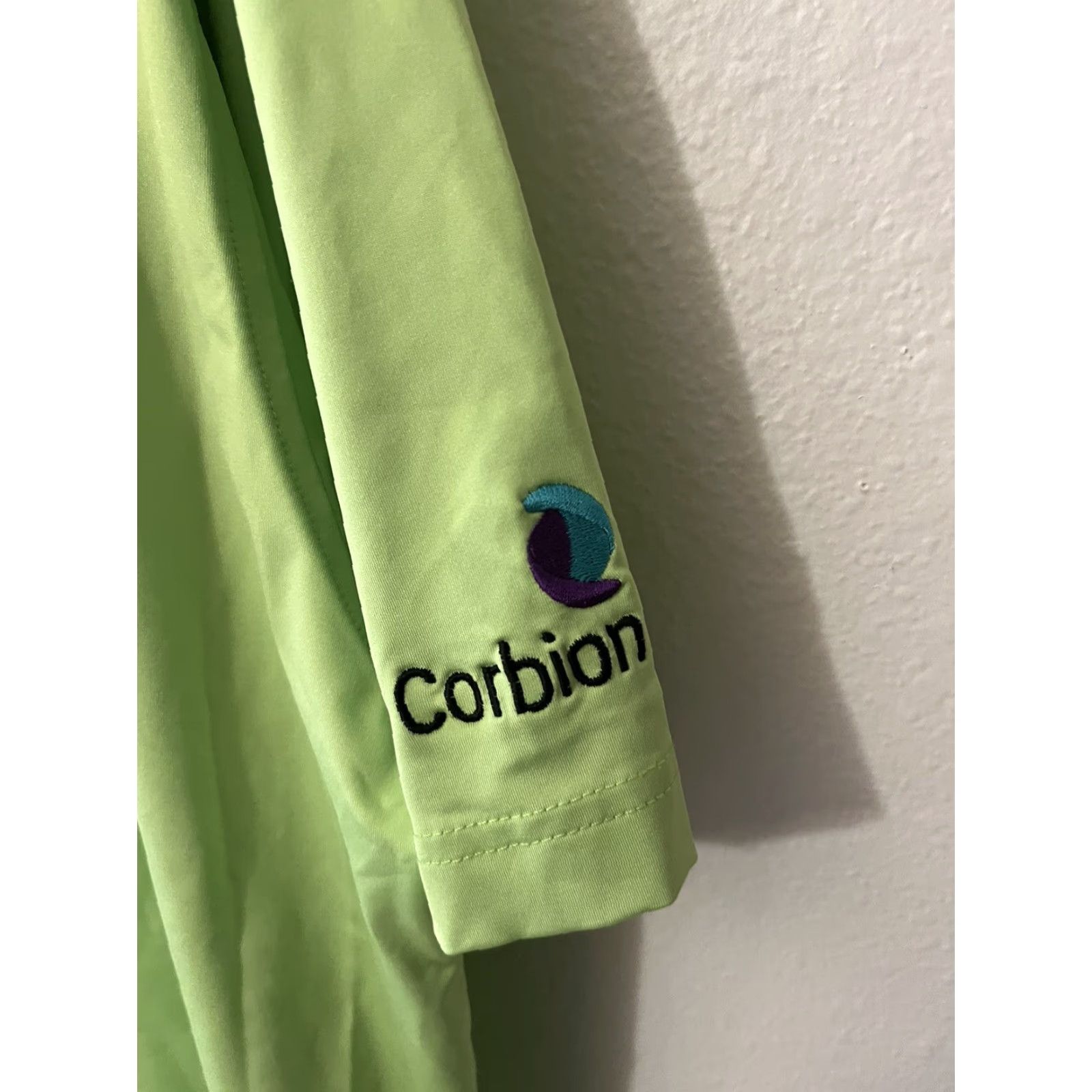 Footjoy FootJoy Polo Shirt Size L Green Logo Sleeve Button-Down Collar Men Size US L / EU 52-54 / 3 - 6 Thumbnail