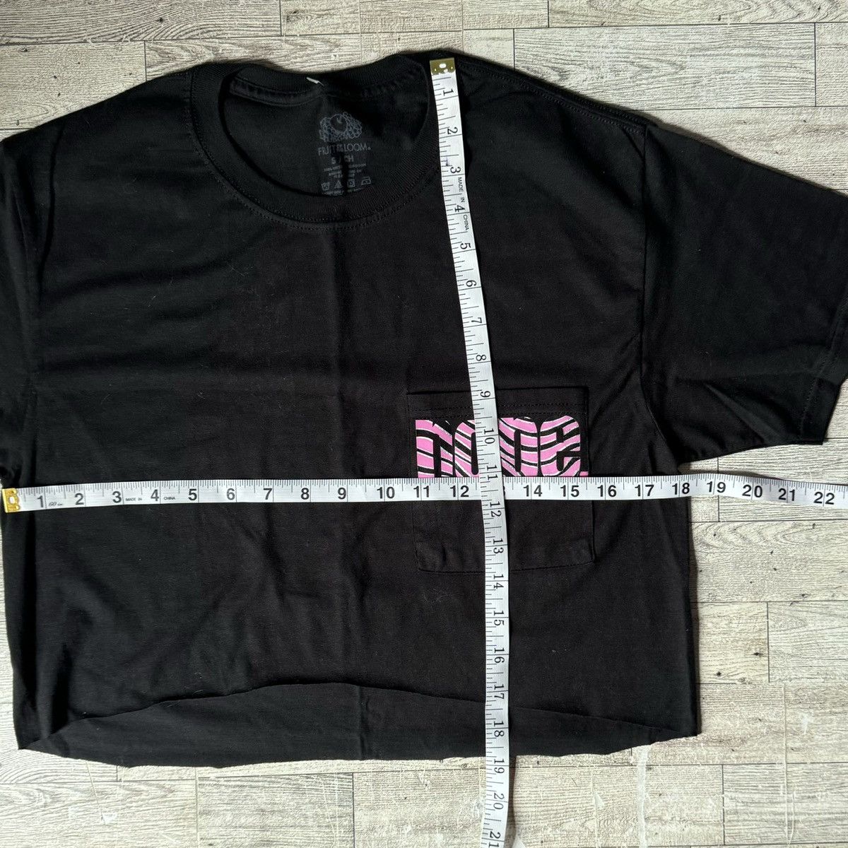Other NOPE, Zebra Print, Black & Pink, Cropped Pocket Tee Size S / US 4 / IT 40 - 7 Thumbnail