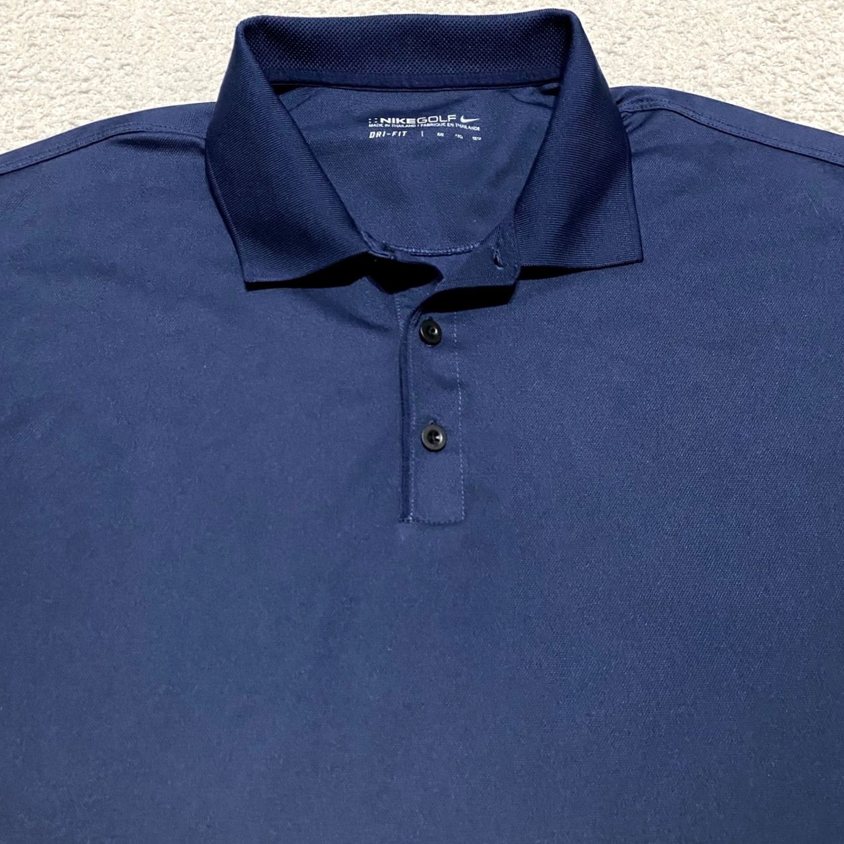 Nike Nike Golf Polo Shirt 2XL Mens Dri-Fit Solid Blue Short Sleeve Athletic Shirt Size US XXL / EU 58 / 5 - 6 Thumbnail