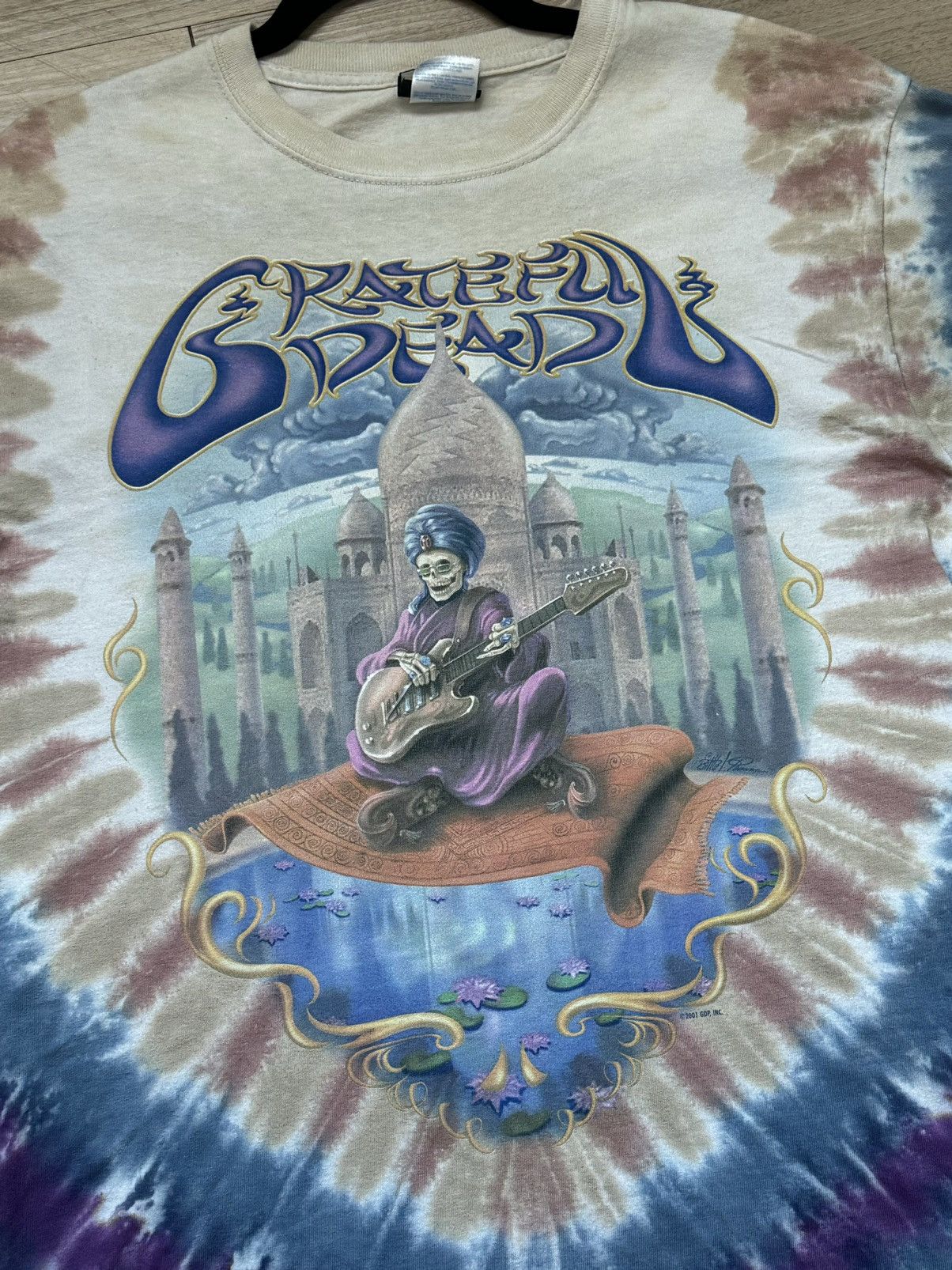 2001 Liquid Blue Grateful Dead Tee