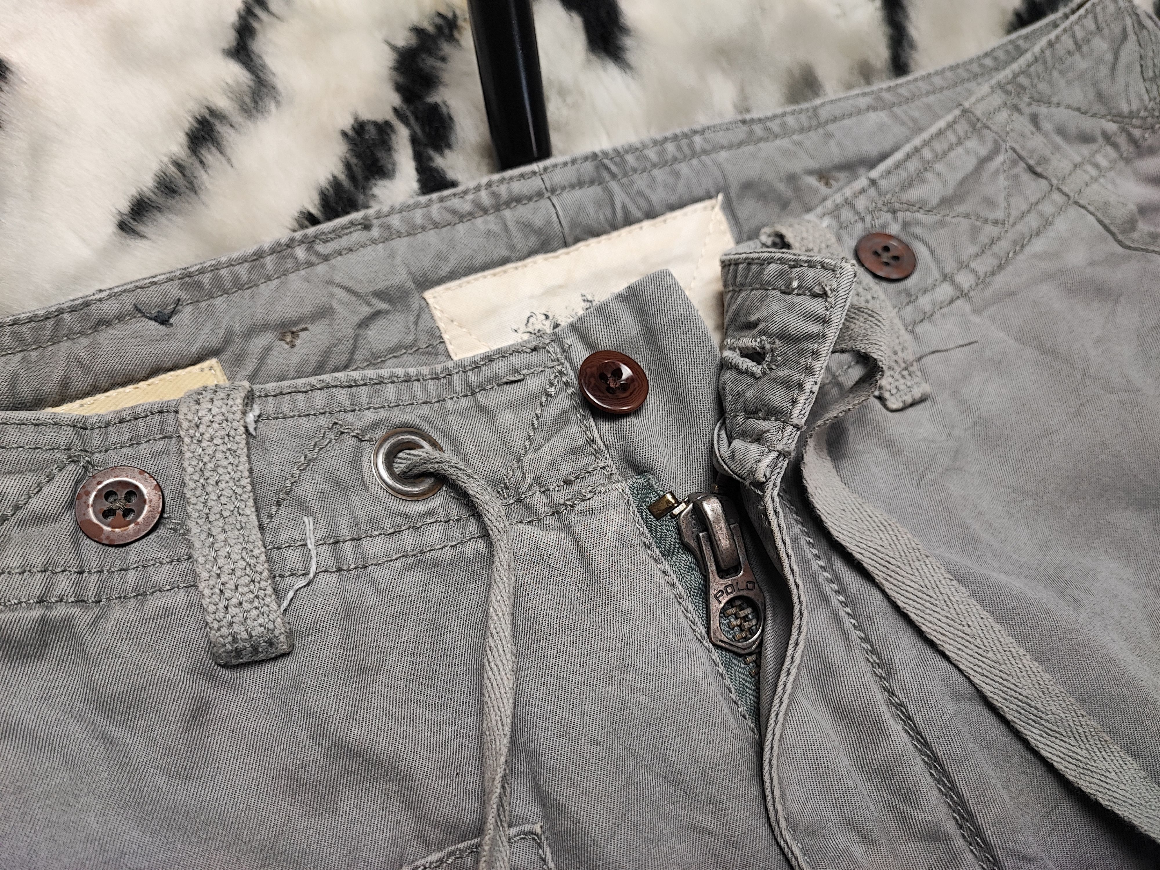 Polo Ralph Lauren 🔥DOPE Iconic Combat Multipocket Tactical Parachute Pants Size US 33 - 11 Thumbnail