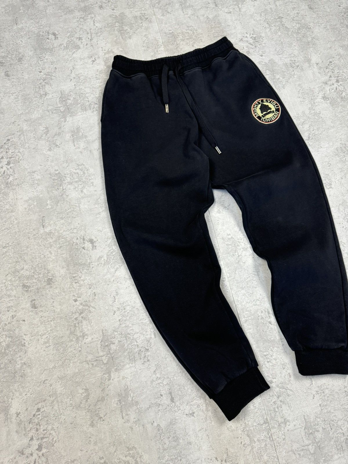 Evisu Evisu Kuro Sweatpants Jogger Pants Size L Size US 33 - 2 Thumbnail