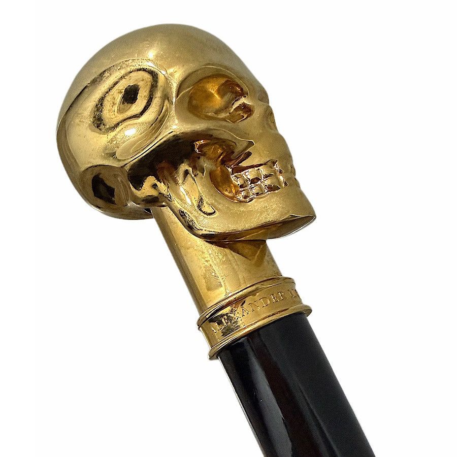 Alexander McQueen Authentic Alexander McQueen 13 AW Skull Walking Stick Size ONE SIZE - 3 Thumbnail