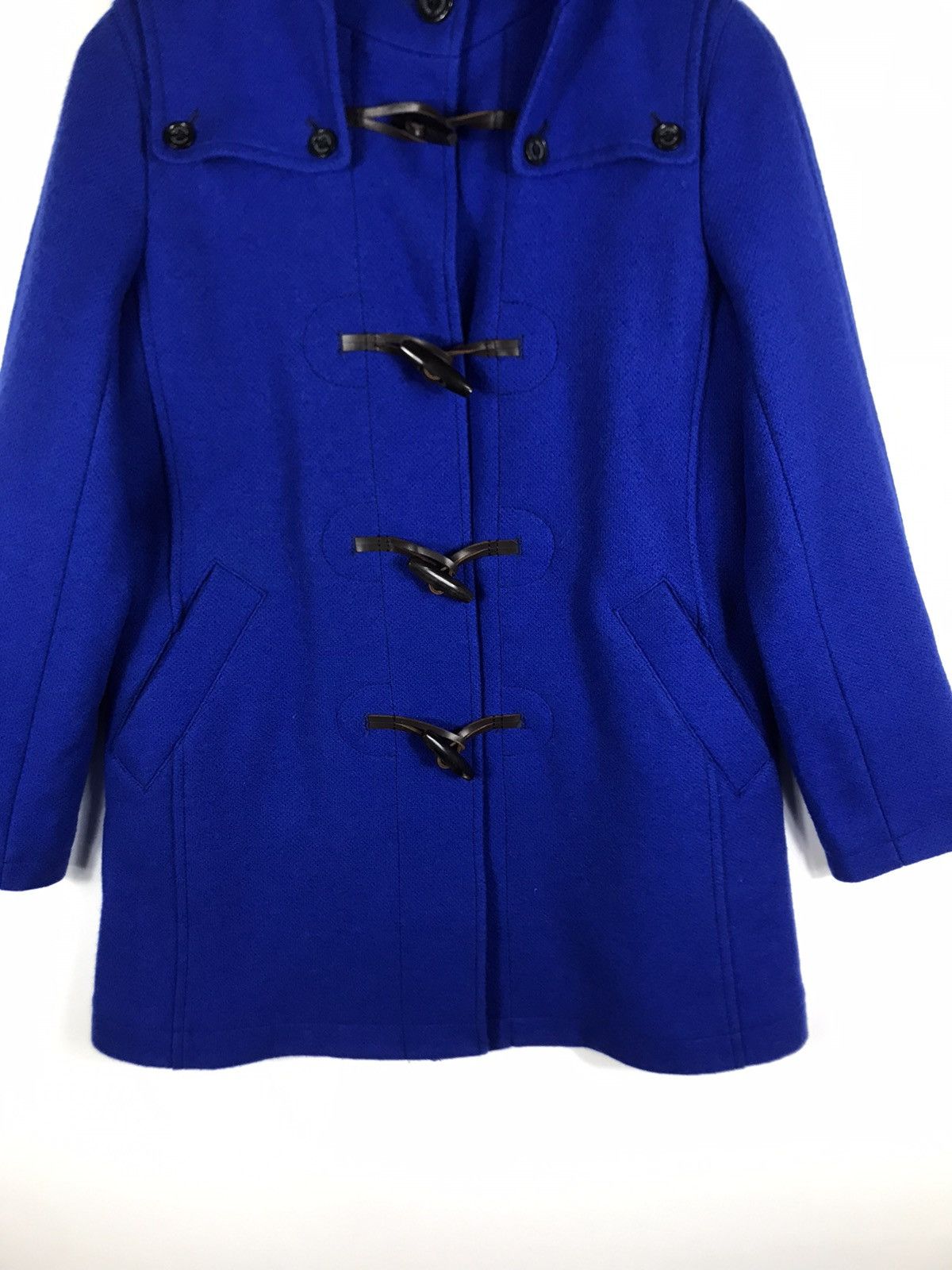 Mackintosh 🔥Mackintosh Philosophy Hooded Wool Duffle Coat Jacket Size XS / US 0-2 / IT 36-38 - 5 Thumbnail