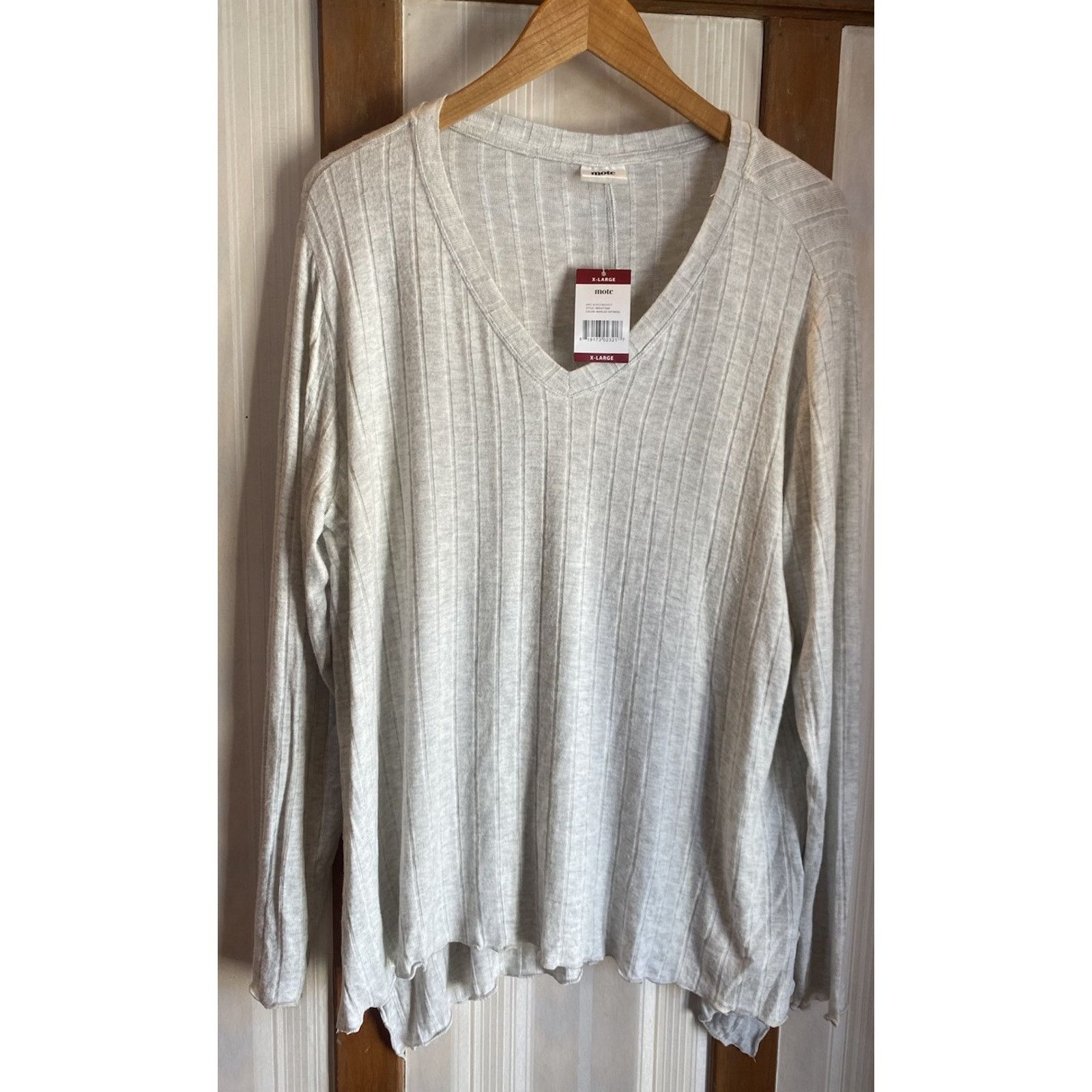 Other NWT Mote Ribbed Top Long Sleeve Tunic Thin Knit Women’s XL Size XL / US 12-14 / IT 48-50 - 1 Thumbnail