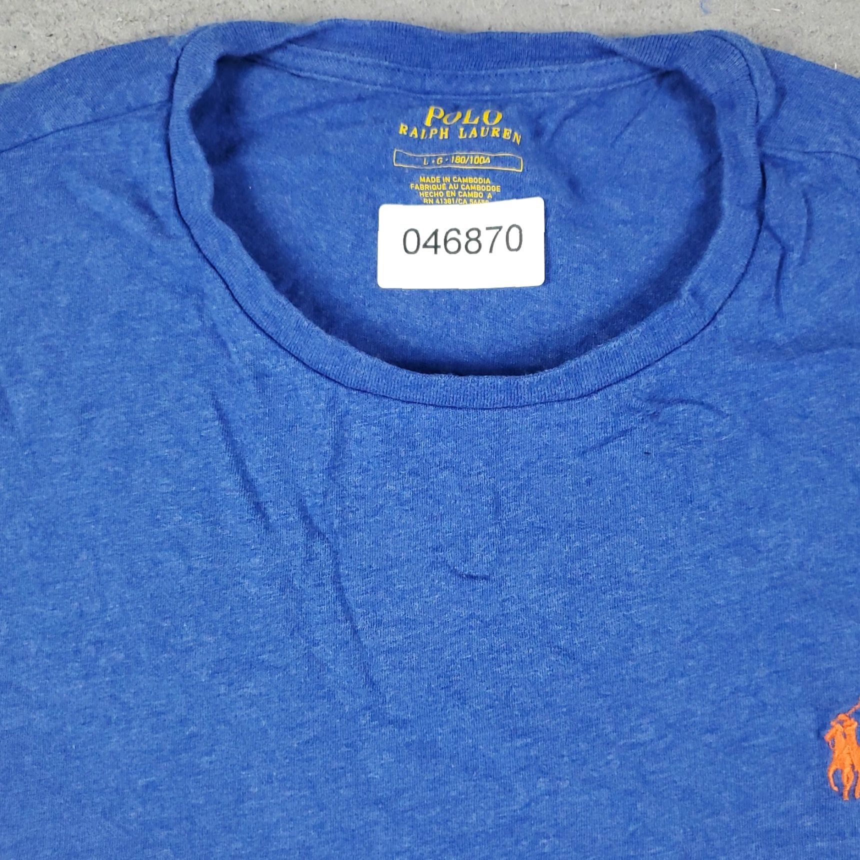 Ralph Lauren Ralph Lauren T Shirt Mens Large Blue Pony Logo Short Sleeve Crew Neck Cotton Vintage? No — Classic Casual Shirt Men's L Blue Pony Logo T-Shirt Size US L / EU 52-54 / 3 - 3 Thumbnail