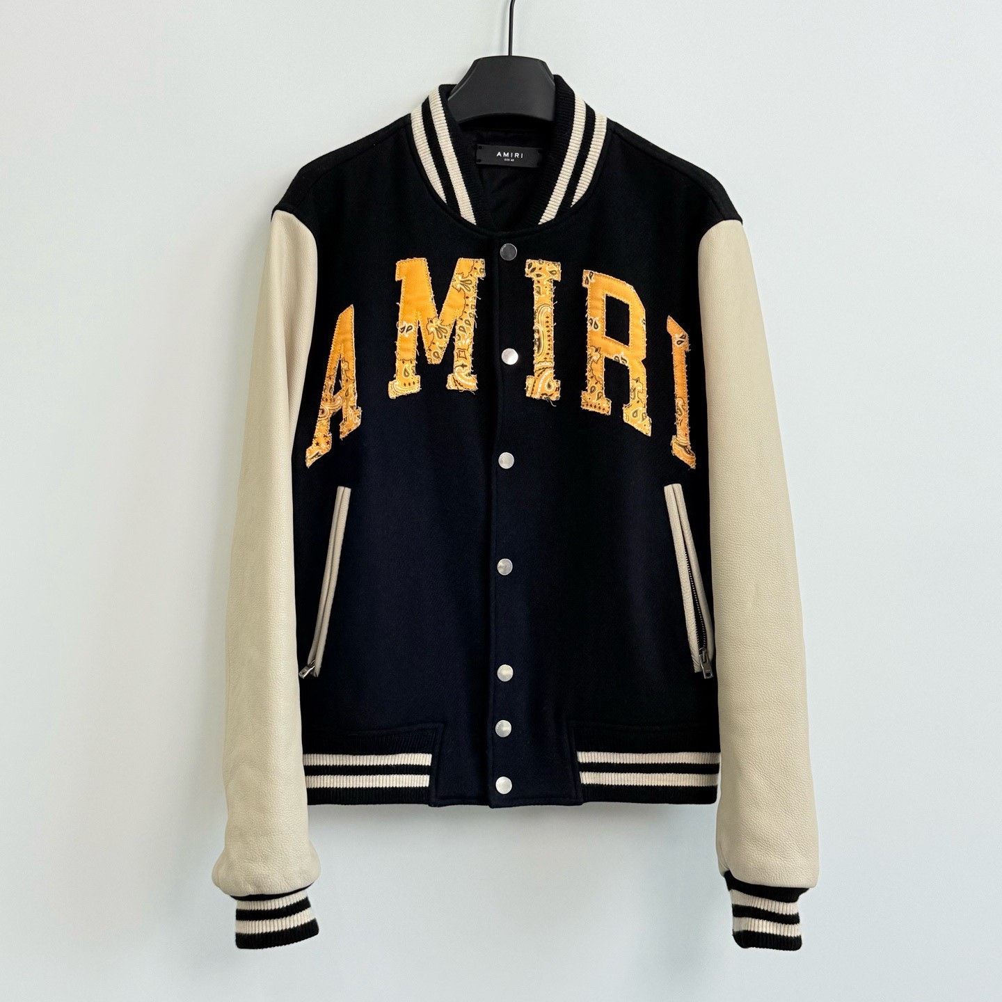 Amiri AMIRI 25FW Logo Patch Baseball Jacket Size US M / EU 48-50 / 2 - 1 Thumbnail