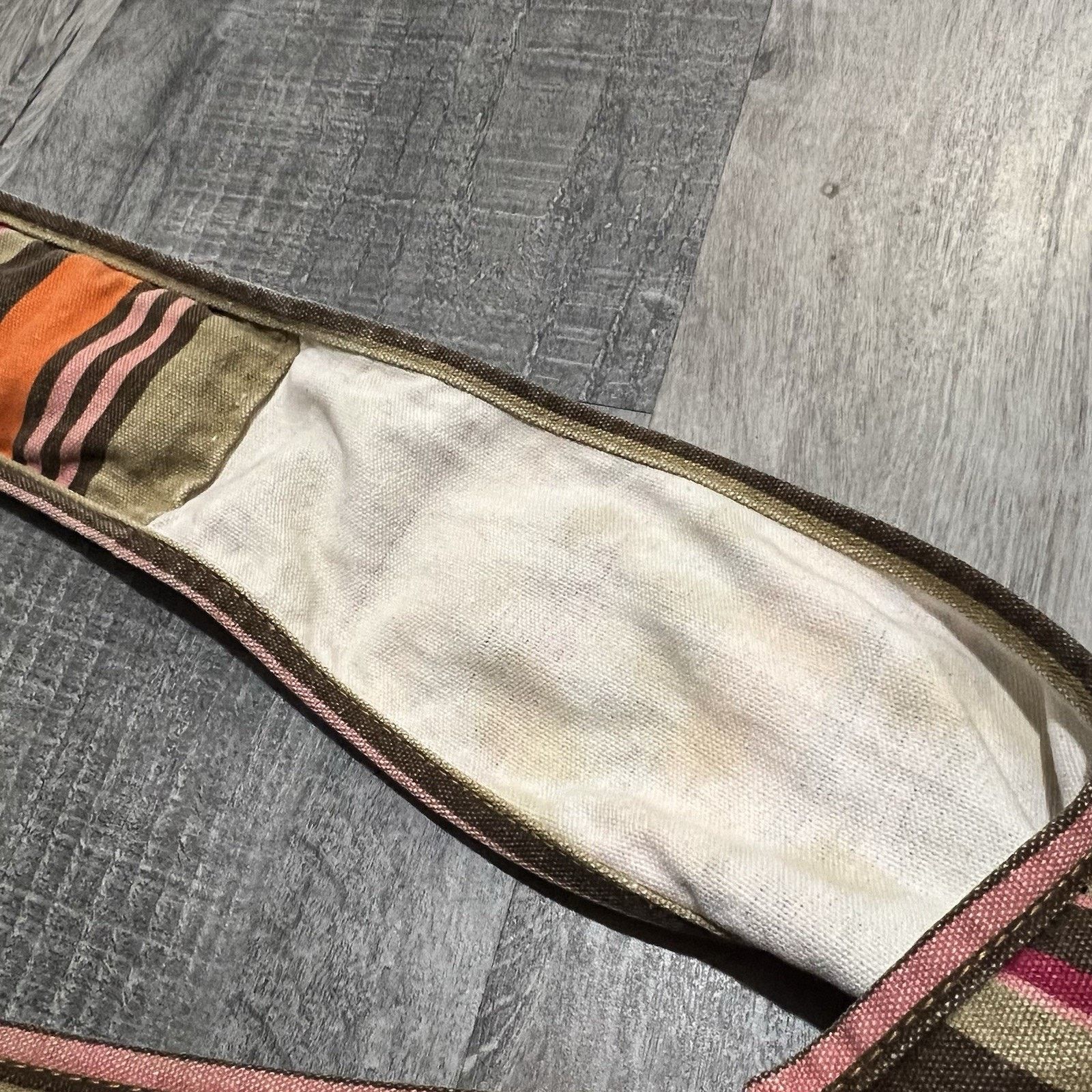 KAVU Kavu Striped Multicolored Crossbody Bag Purse Shoulder Strap Size ONE SIZE - 5 Thumbnail