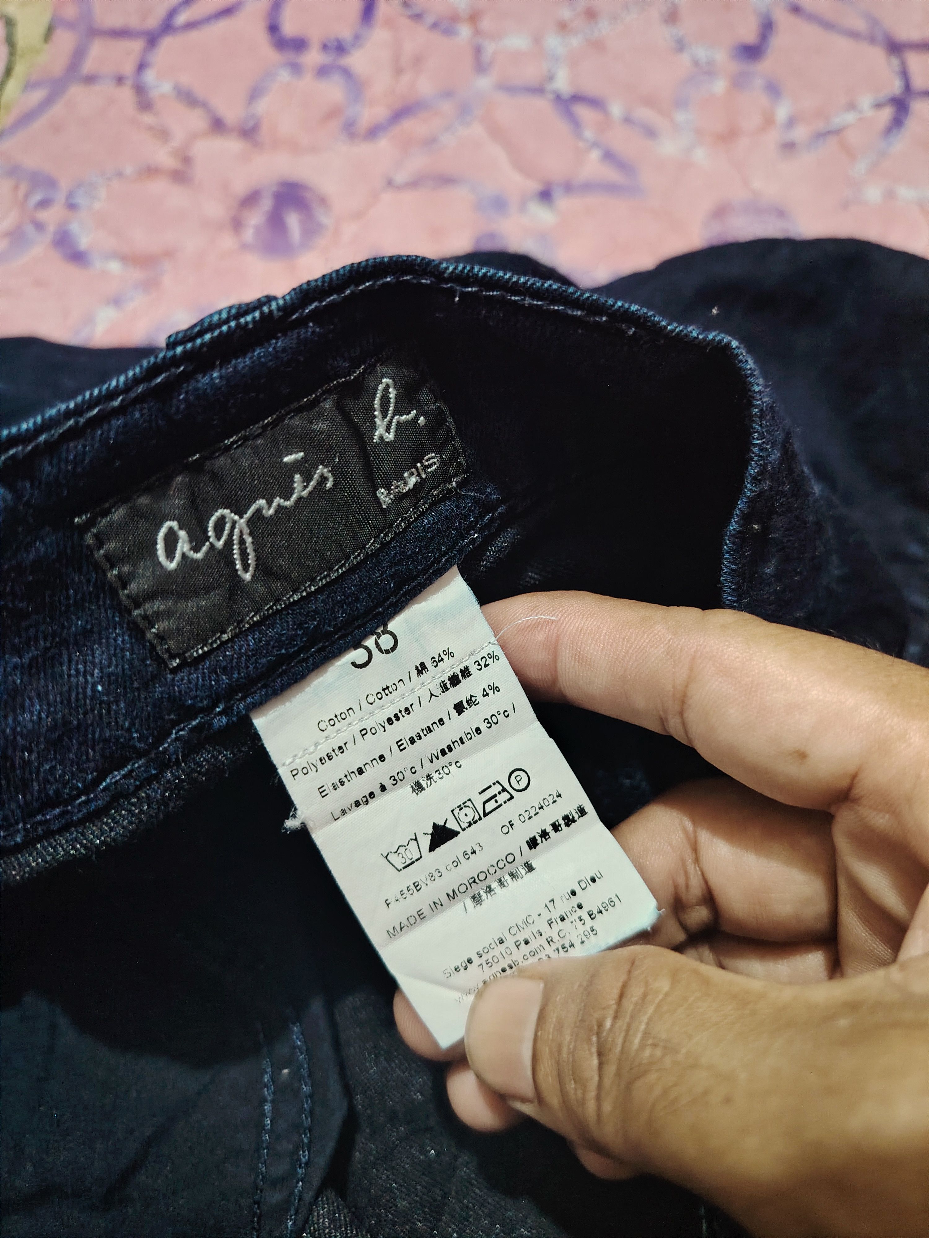 agnes b. Agnes b. Paris pants Embroidered star pocket Size US 31 - 10 Thumbnail