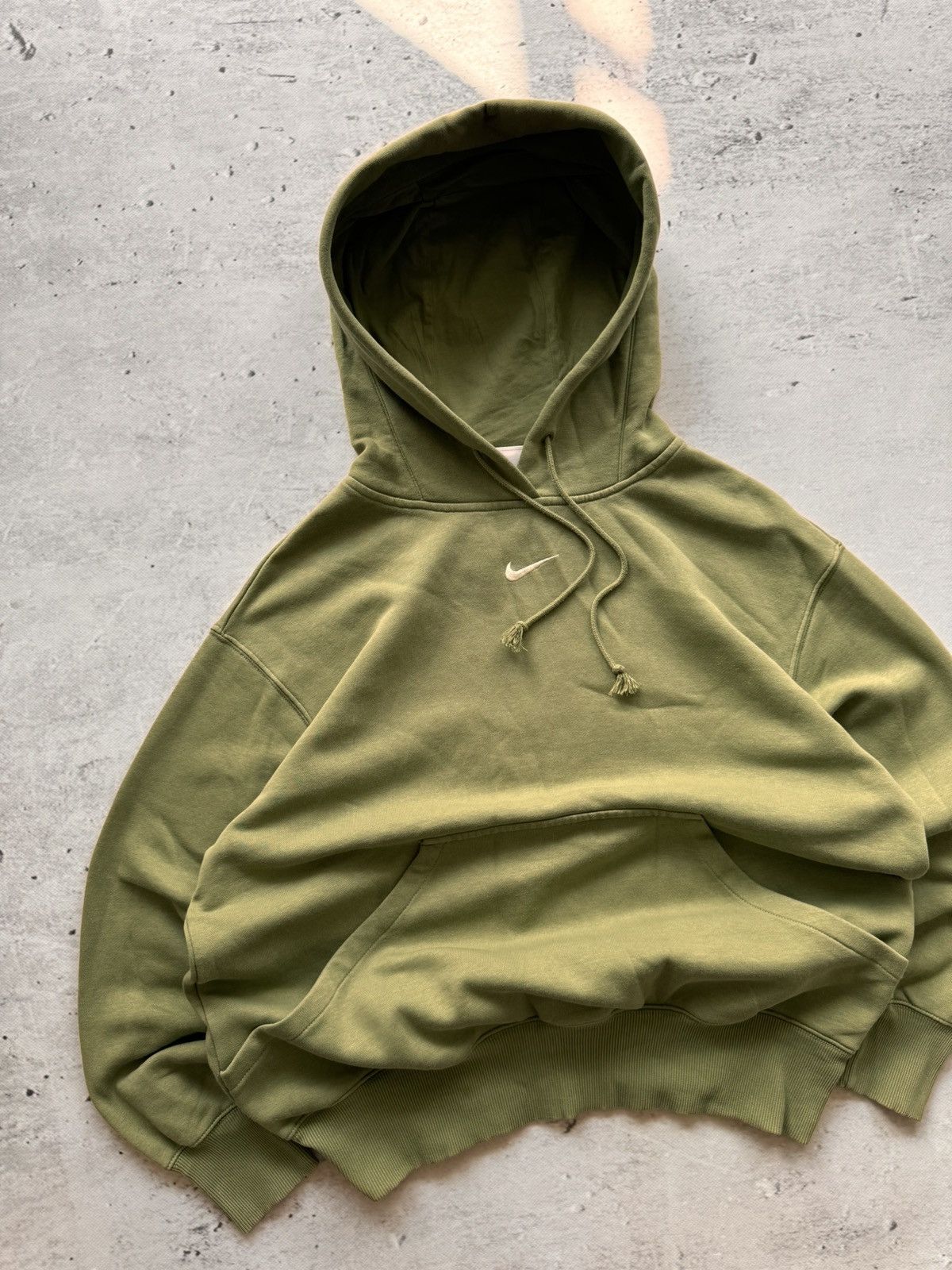 Nike × Vintage NIKE VINTAGE CENTER LOGO OVERSIZE BOXY HOODIE Size US S / EU 44-46 / 1 - 2 Thumbnail